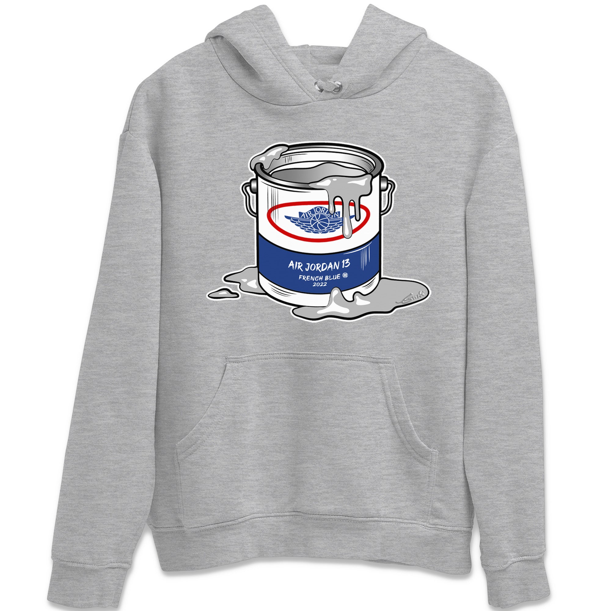 Bucket Unisex Tops - Air Jordan 13 French Blue