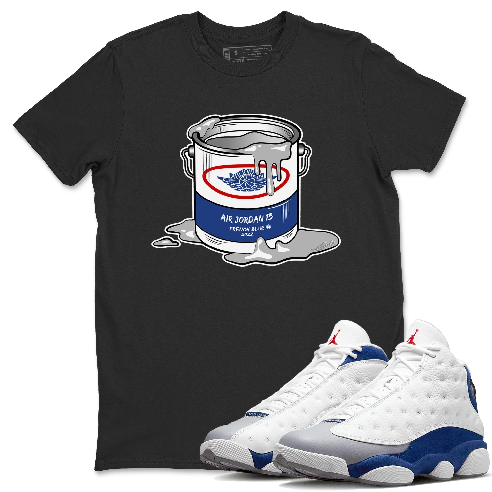 Bucket Unisex Tops - Air Jordan 13 French Blue