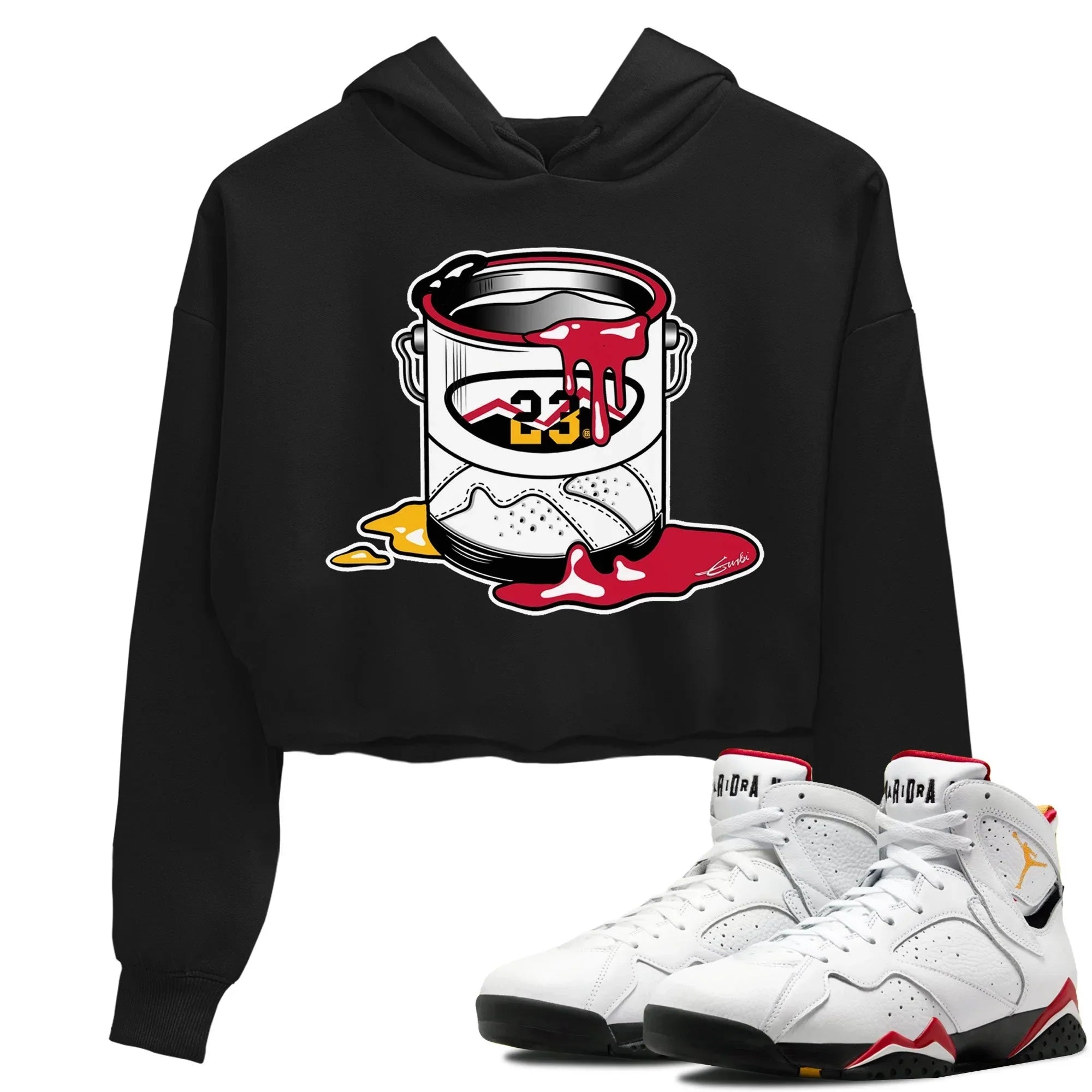 Bucket Women's Tops - Air Jordan 7 Cardinal