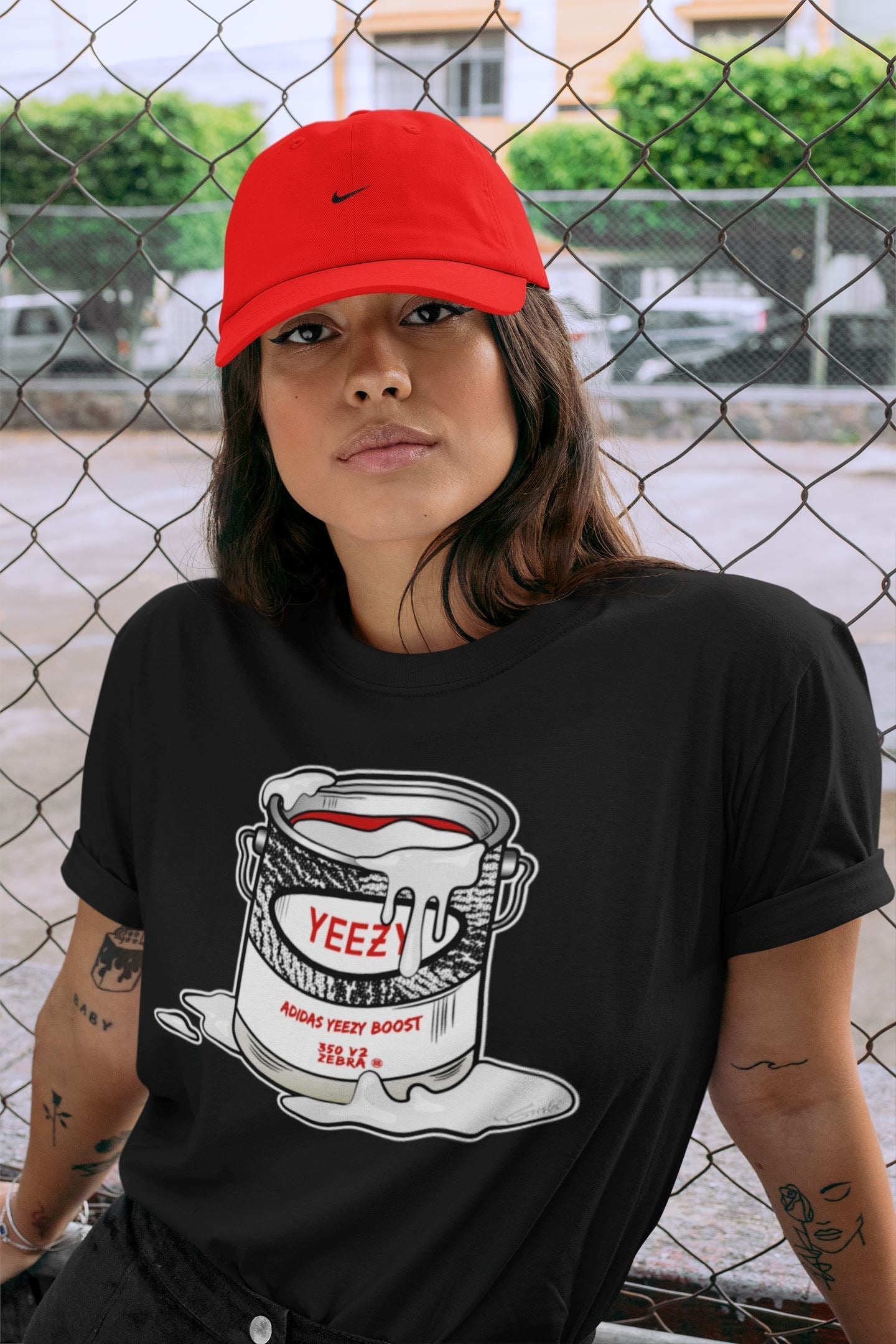 Bucket Unisex Tops - Yeezy 350 Zebra