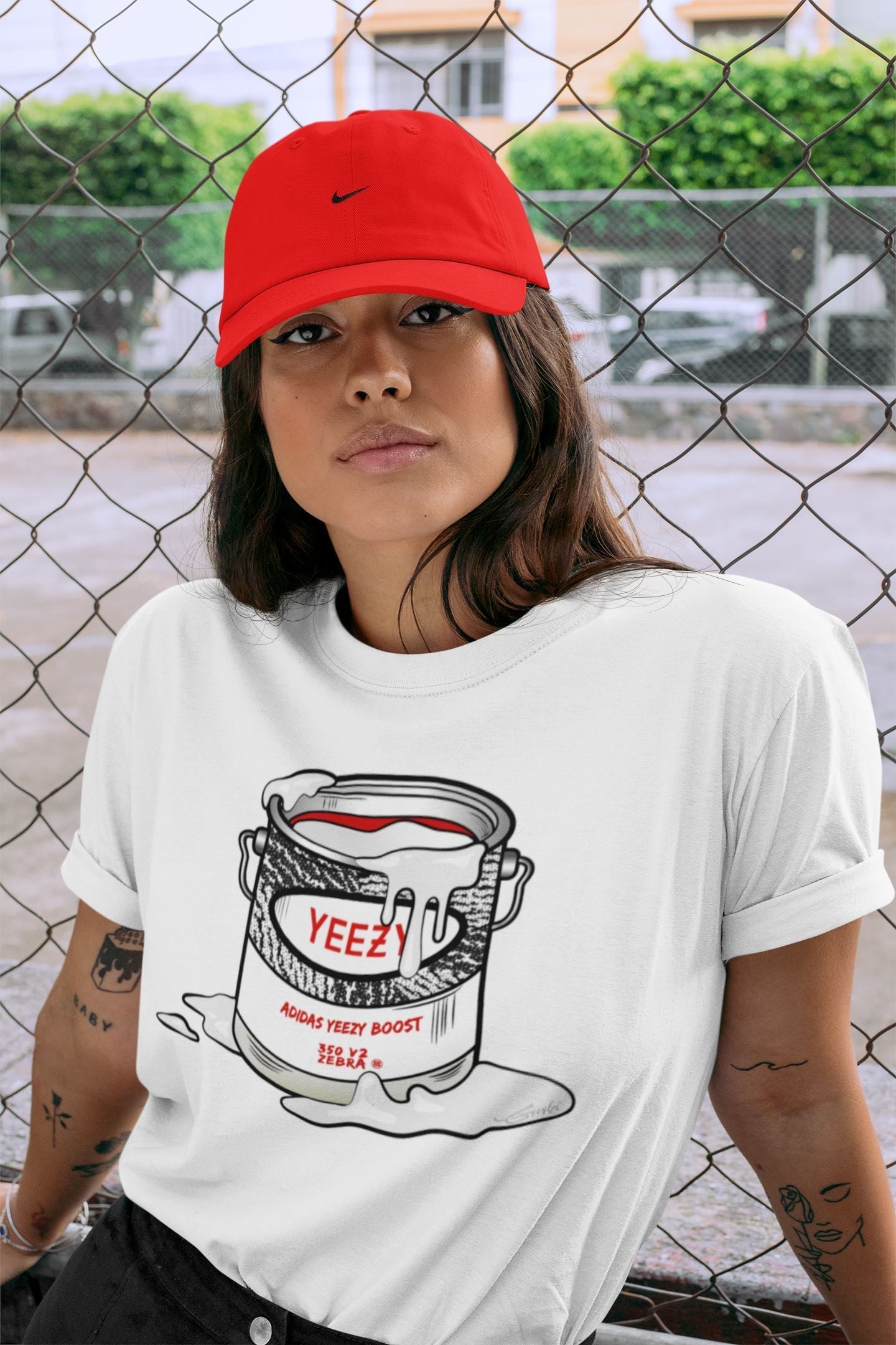 Bucket Unisex Tops - Yeezy 350 Zebra