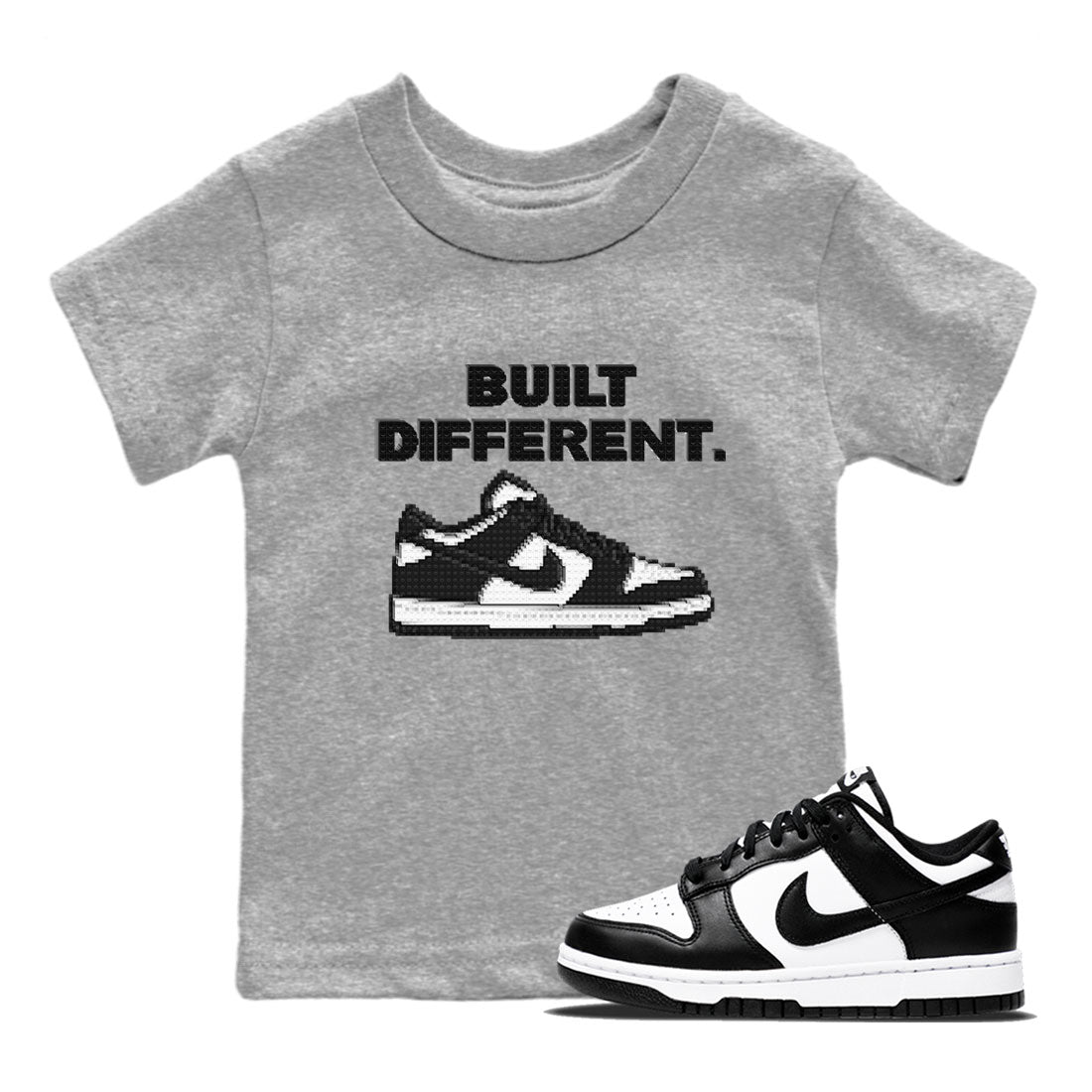 Built Different snkmatch Tees Kids - Dunk Panda