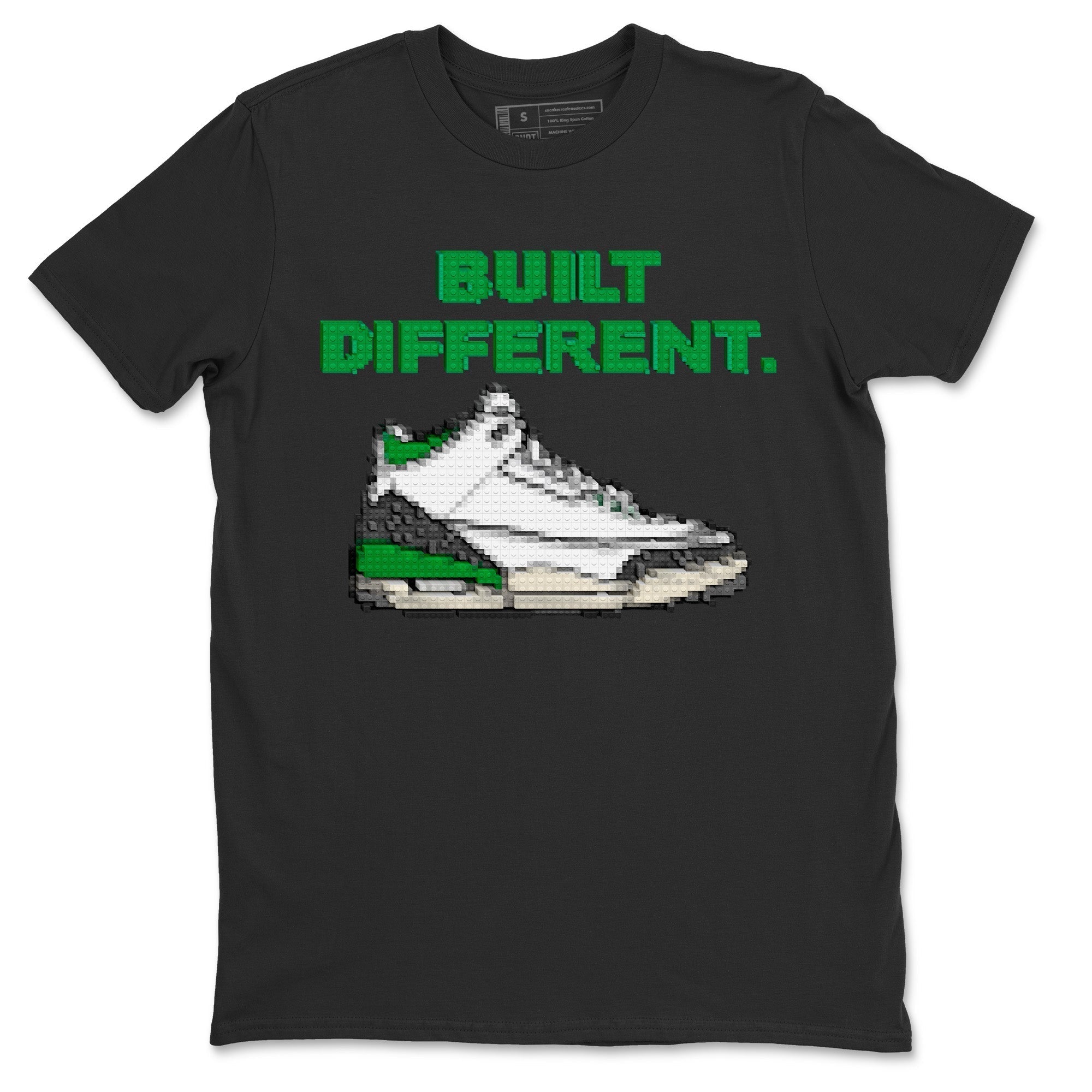 Built Different Unisex Tops - Air Jordan 3 Lucky Green