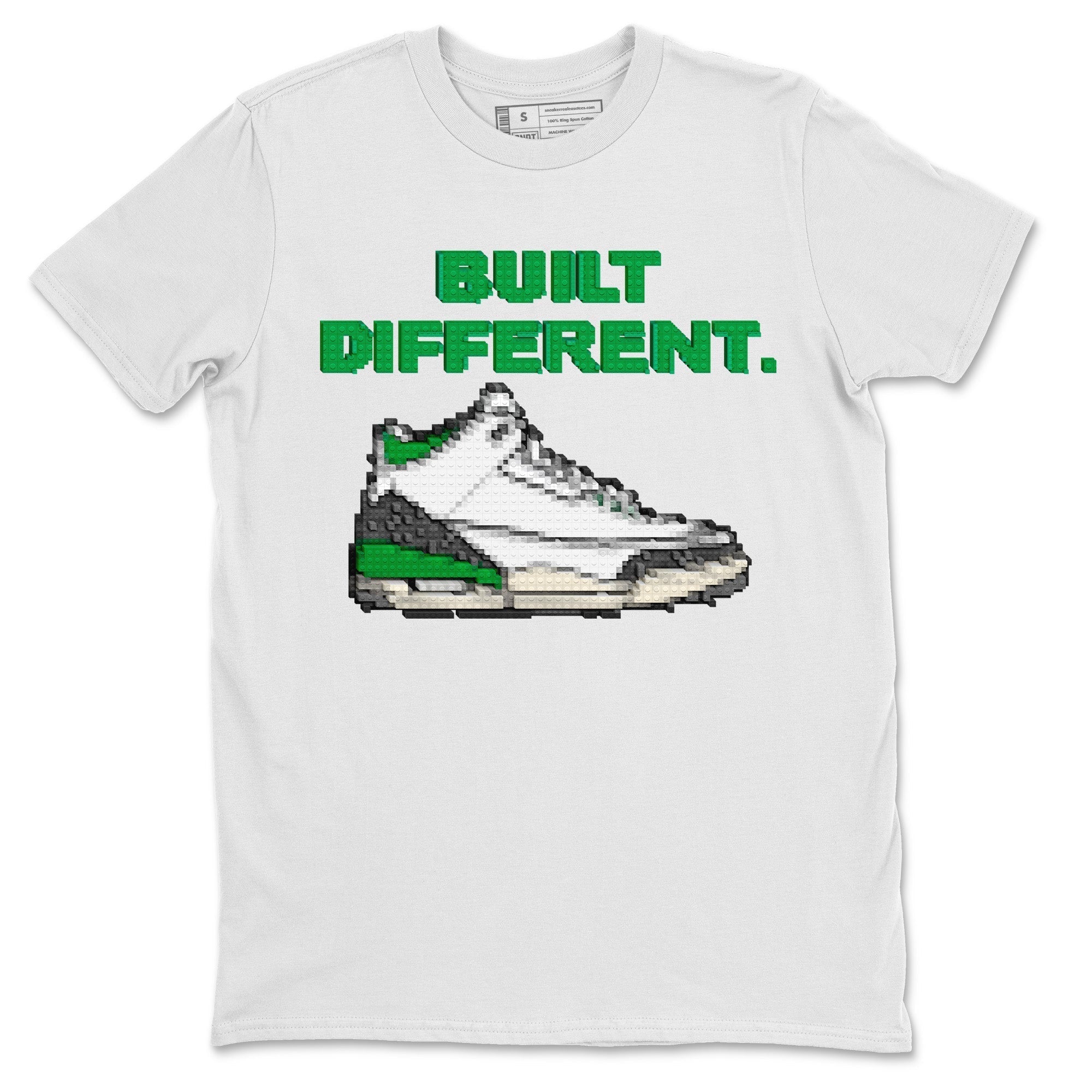 Built Different Unisex Tops - Air Jordan 3 Lucky Green