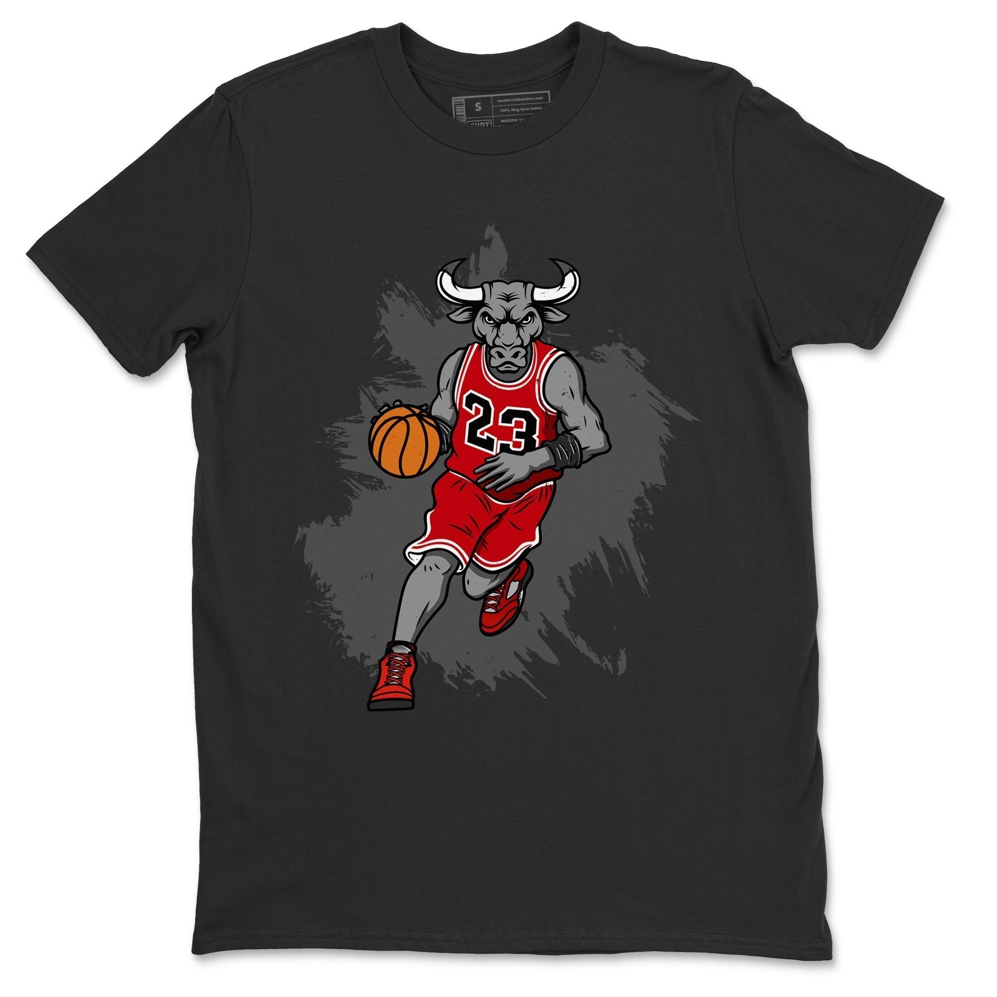 Bull Figure Unisex Tops - Air Jordan 5 Raging Bull