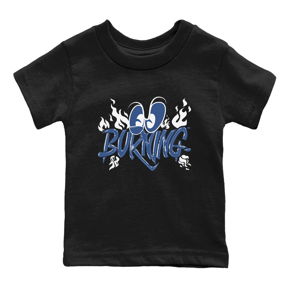 Burning snkmatch Tees Kids - Air Jordan 11 Diffused Blue