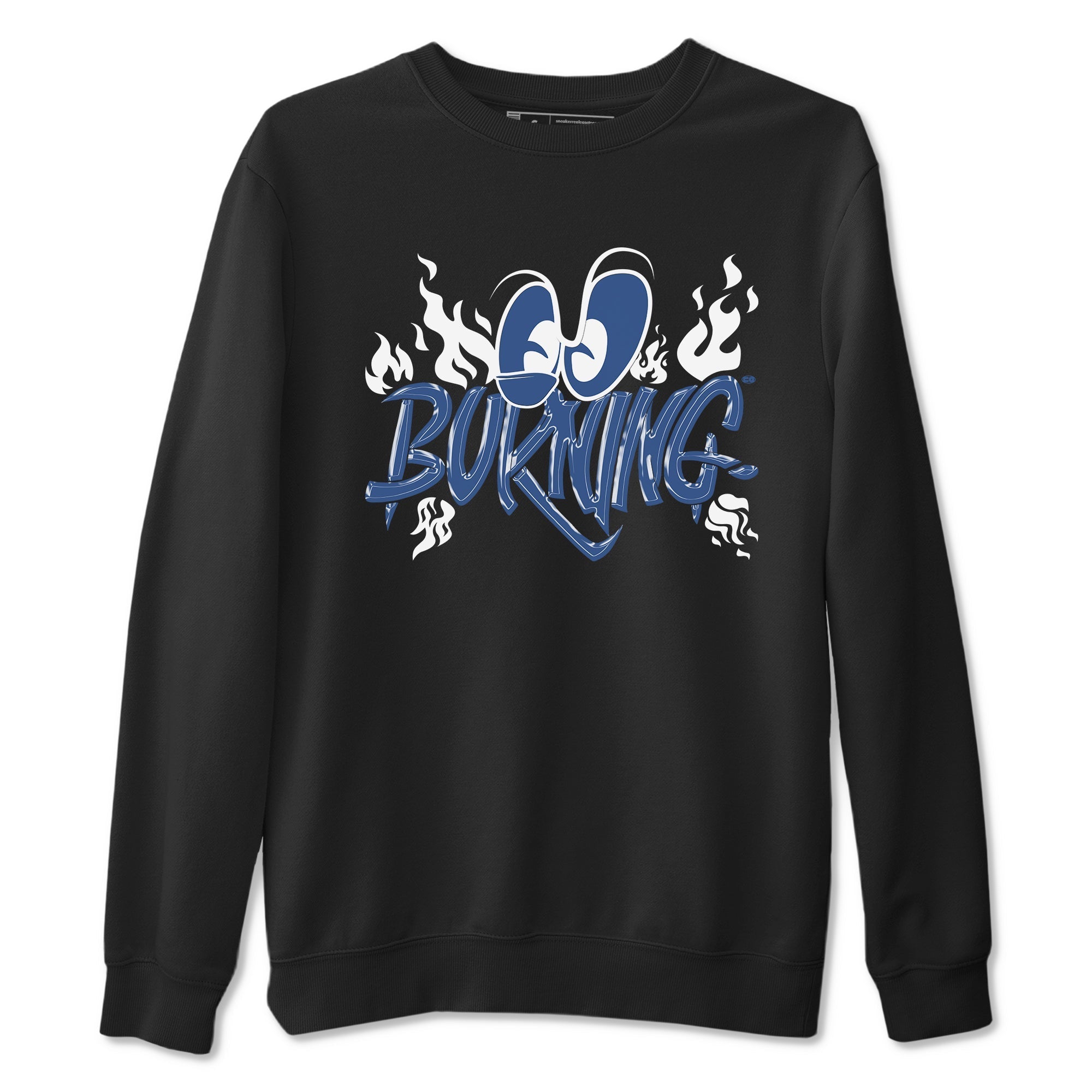 Burning snkmatch Tees - Air Jordan 11 Diffused Blue
