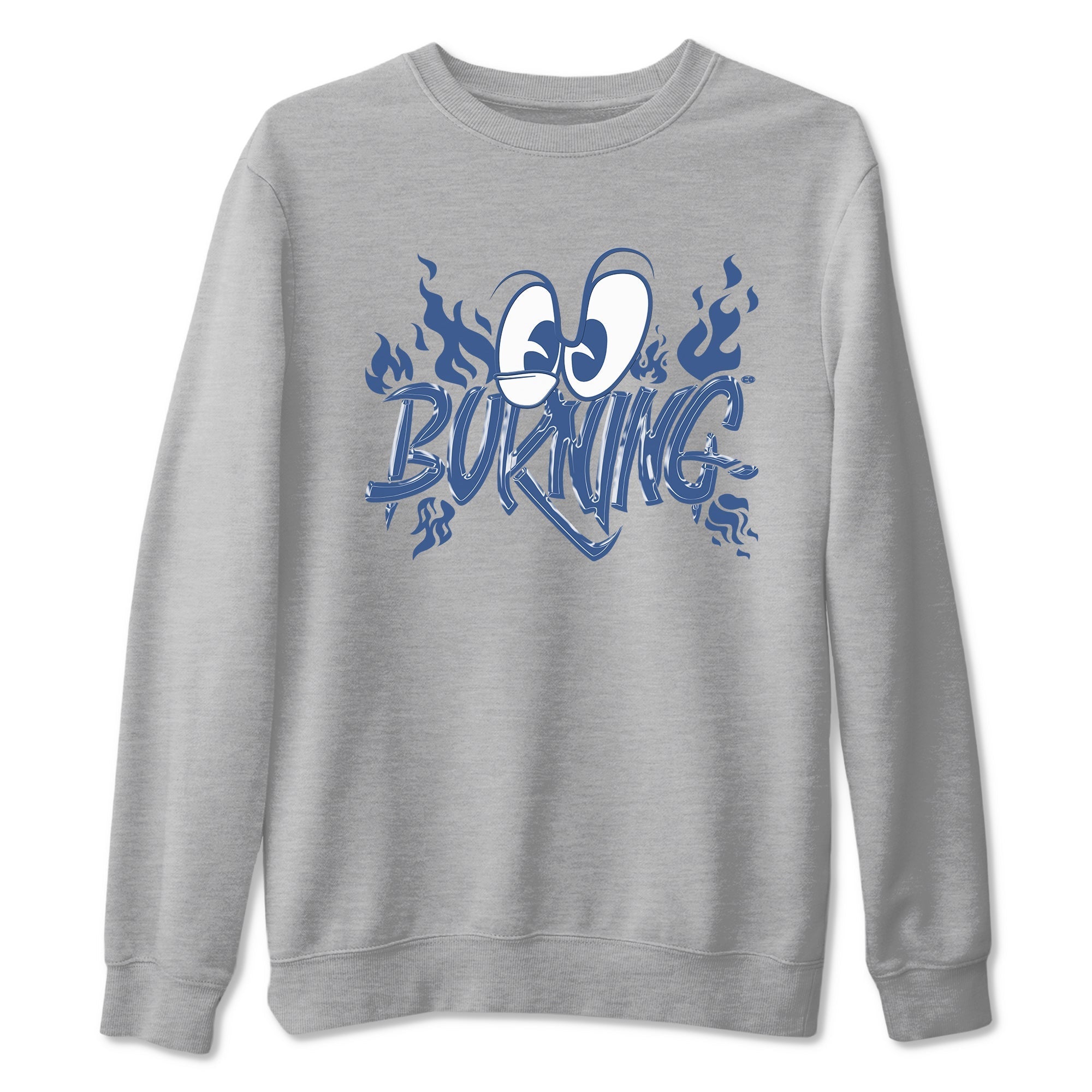 Burning snkmatch Tees - Air Jordan 11 Diffused Blue
