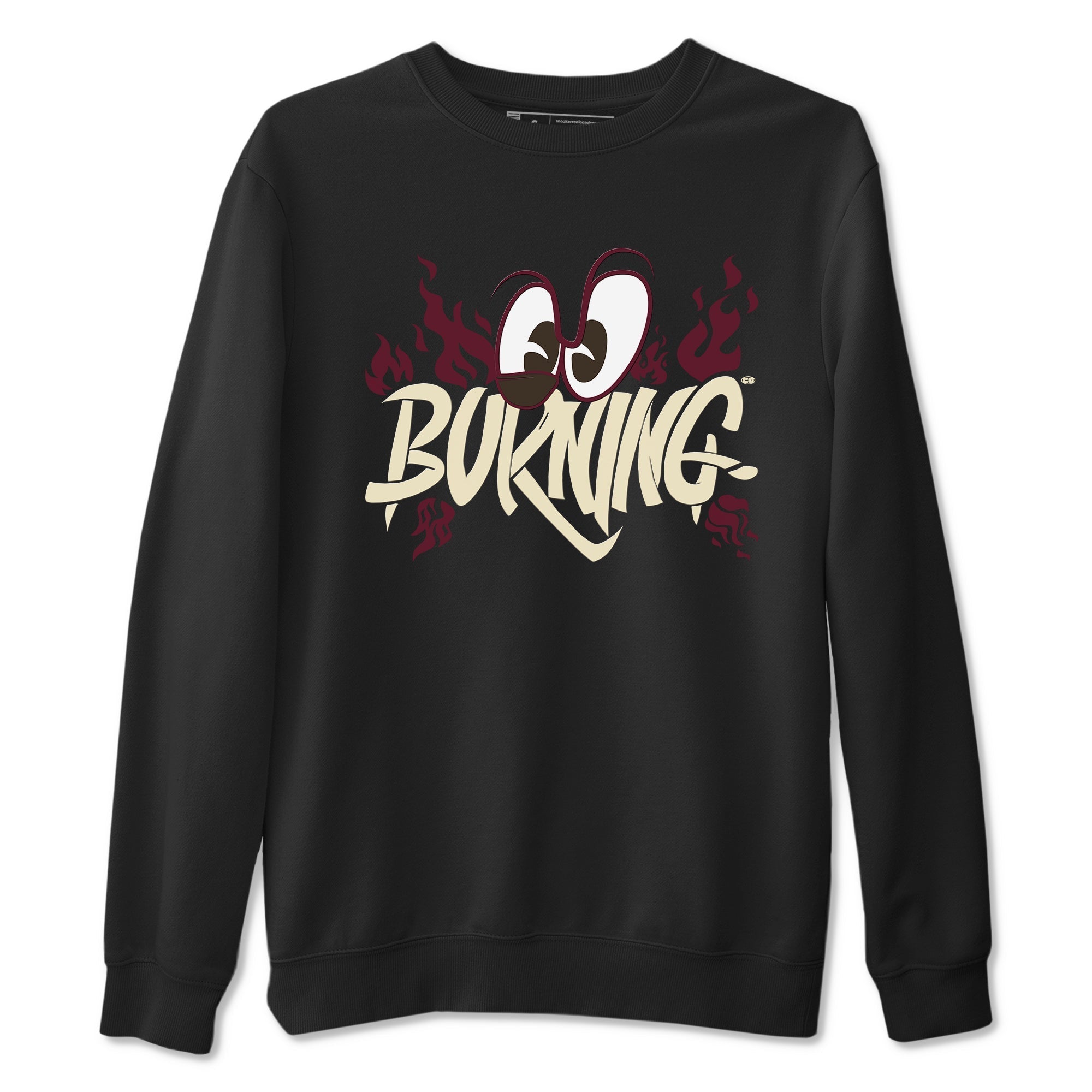 Burning snkmatch Tees - Air Jordan 3 A Ma Maniere x Burgundy Crush
