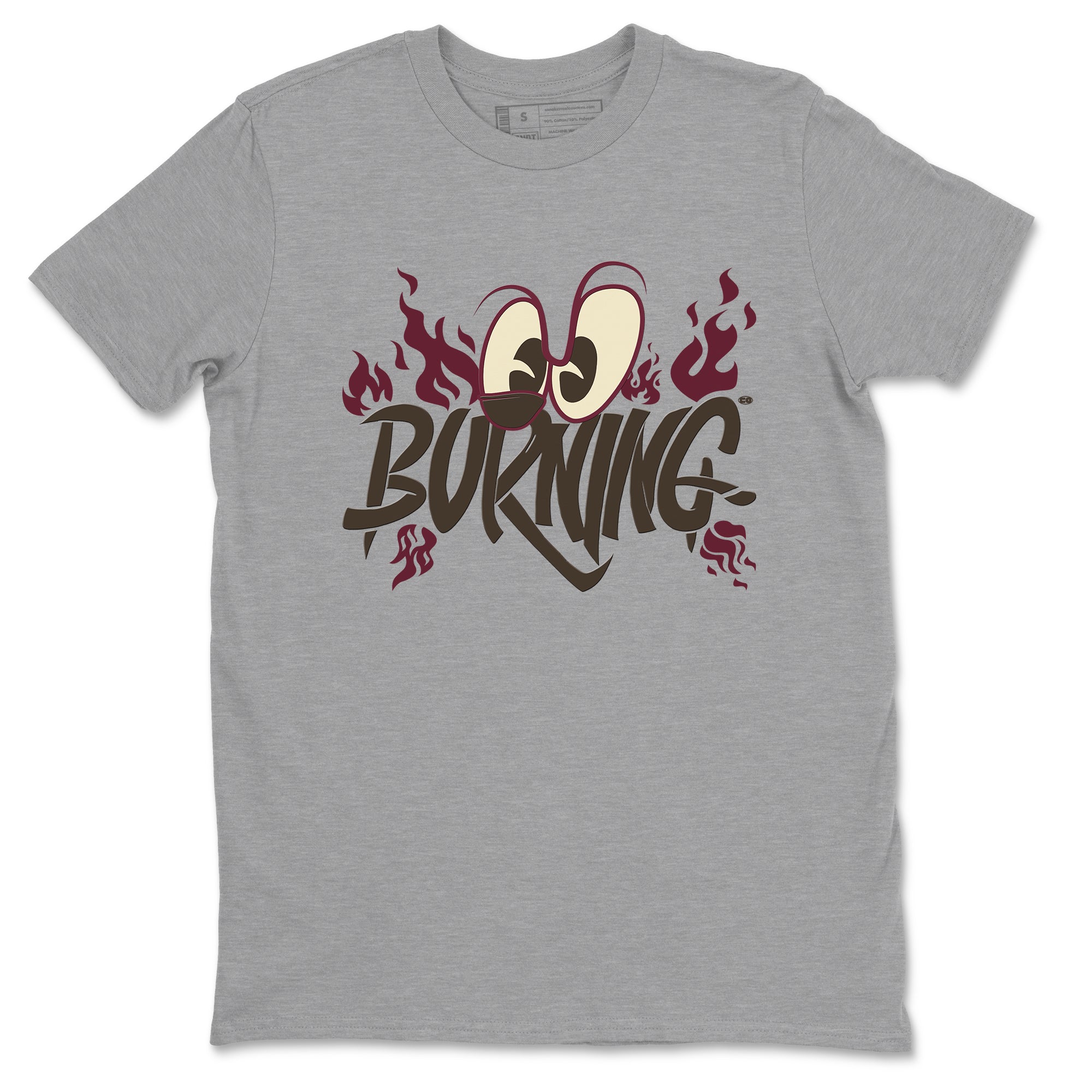 Burning snkmatch Tees - Air Jordan 3 A Ma Maniere x Burgundy Crush