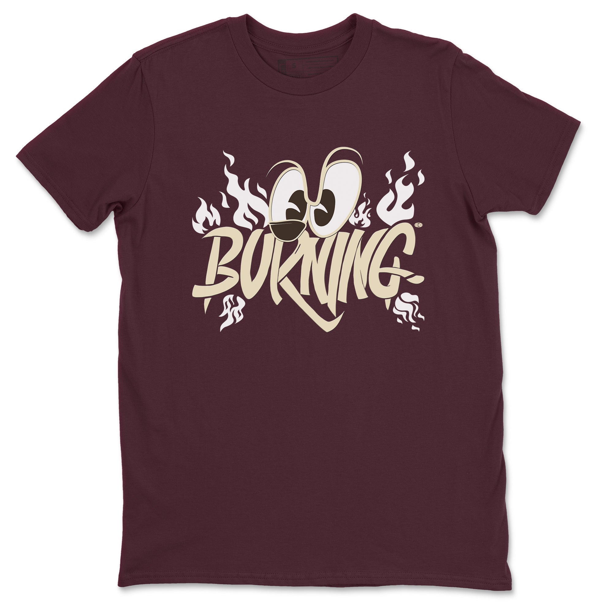 Burning snkmatch Tees - Air Jordan 3 A Ma Maniere x Burgundy Crush