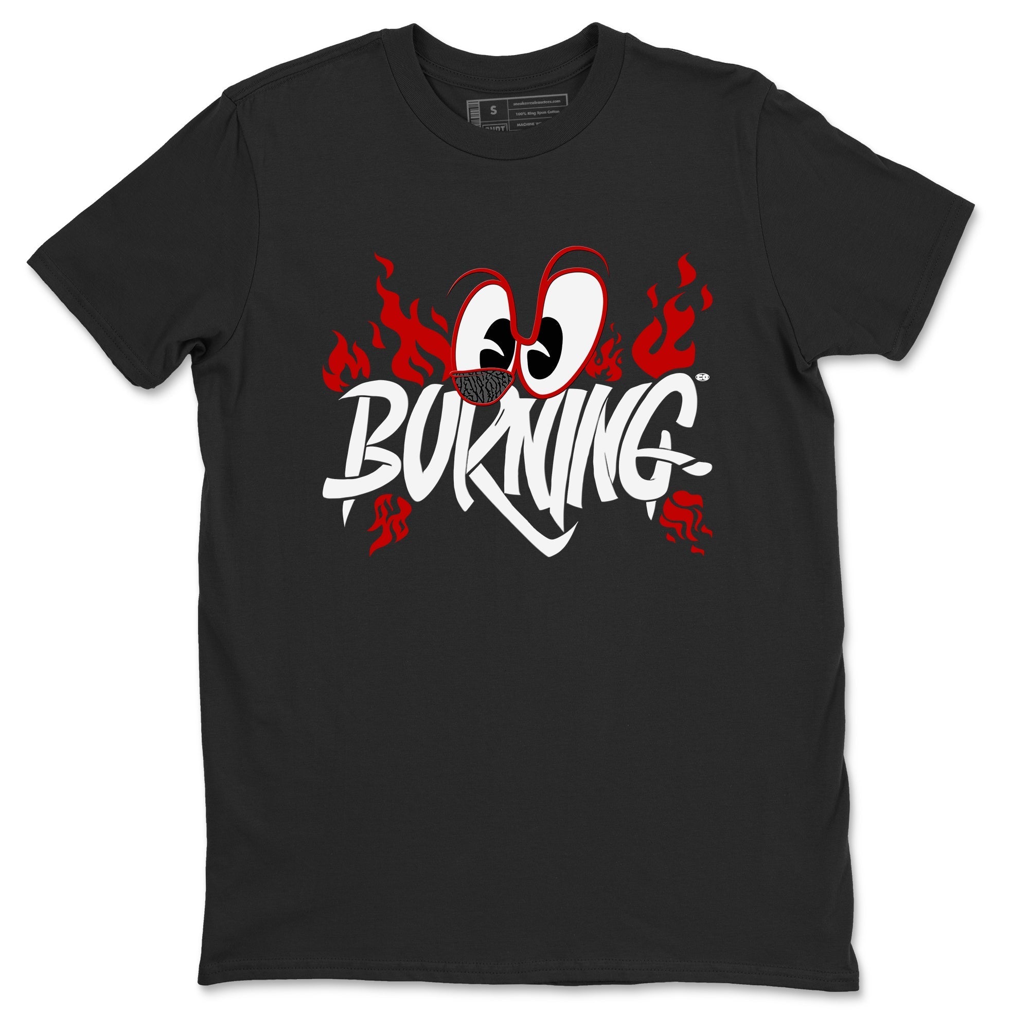 Burning snkmatch Tees - Air Jordan 3 Cement Grey