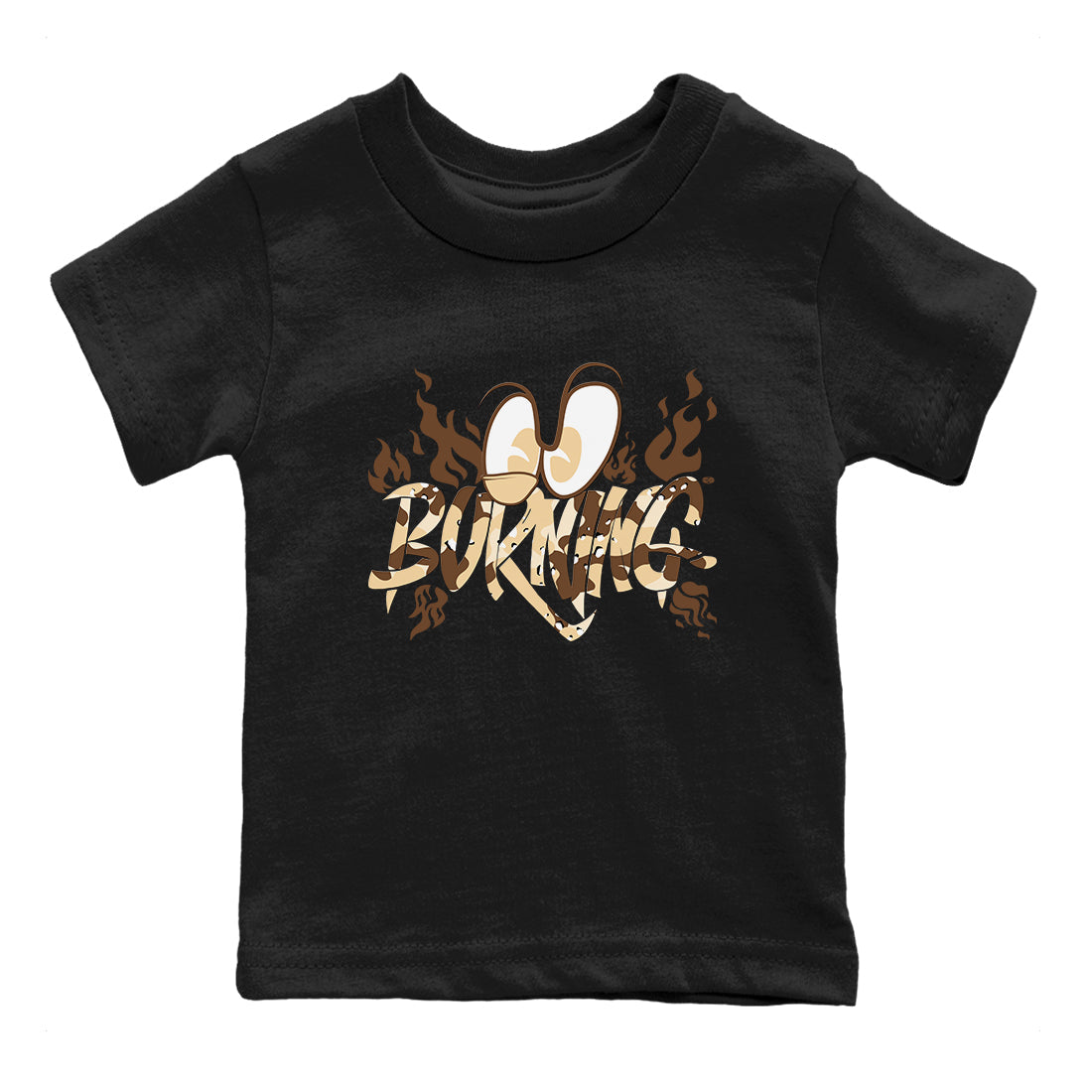 Burning snkmatch Tees Kids - Air Jordan 3 Desert Camo