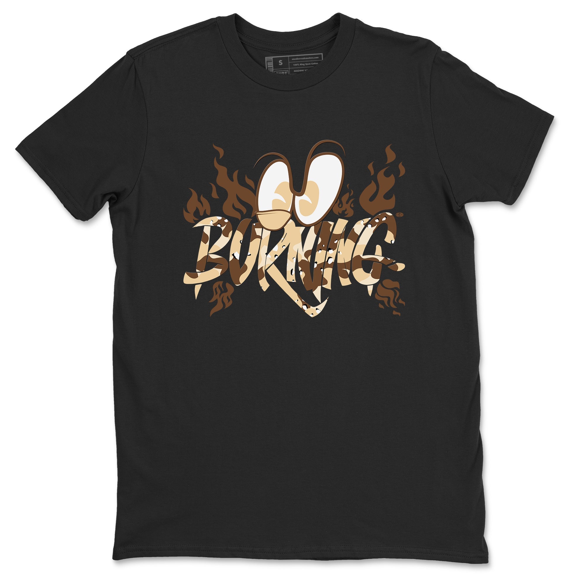 Burning snkmatch Tees - Air Jordan 3 Desert Camo
