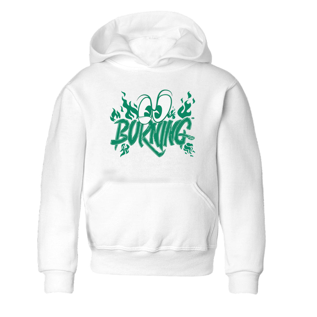 Burning snkmatch Tees Kids - Air Jordan 4 Oxidized Green