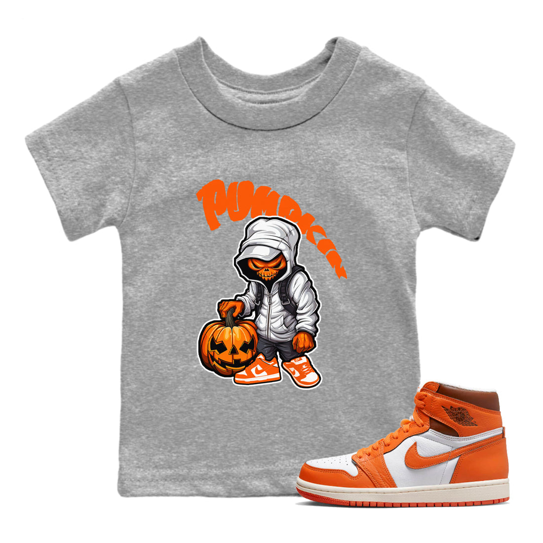 Bastard Pumpkin snkmatch Tee Kids - Air Jordan 1 Starfish