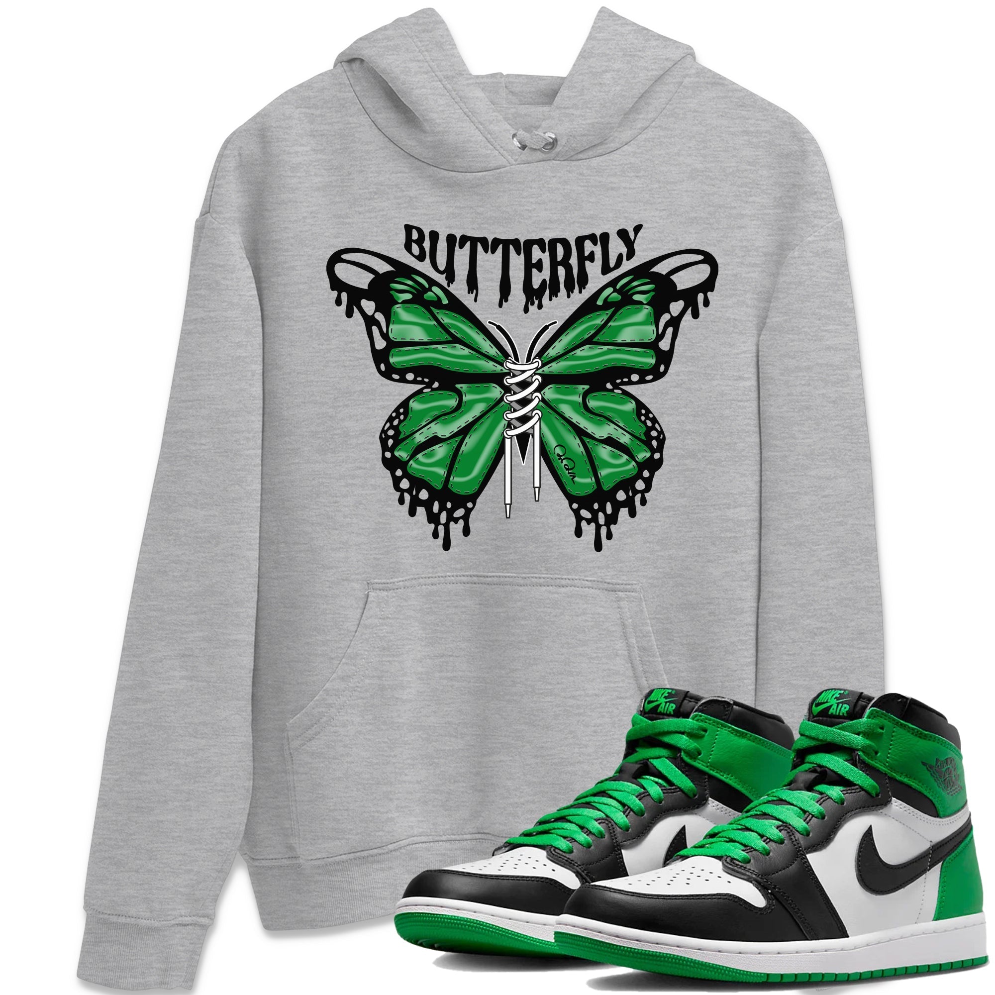 Butterfly Unisex Tops - Air Jordan 1 Celtics