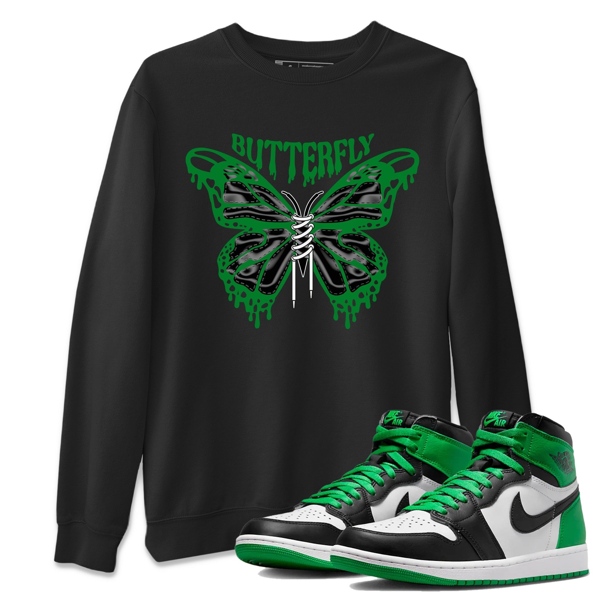 Butterfly Unisex Tops - Air Jordan 1 Celtics
