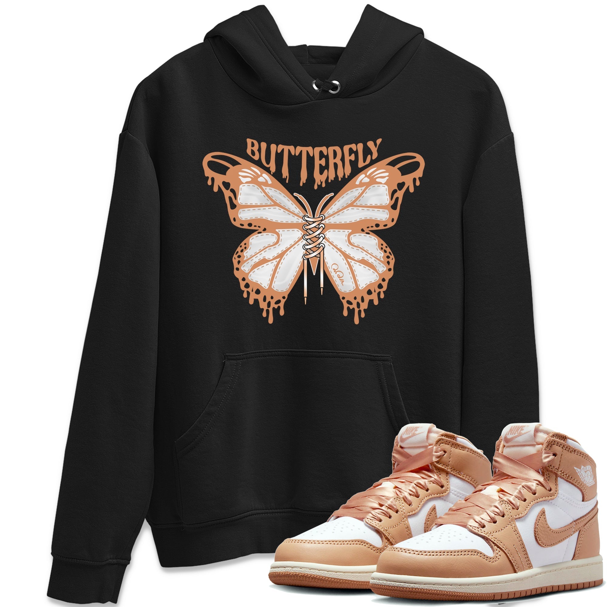Butterfly snkmatch Tee - Air Jordan 1 Praline