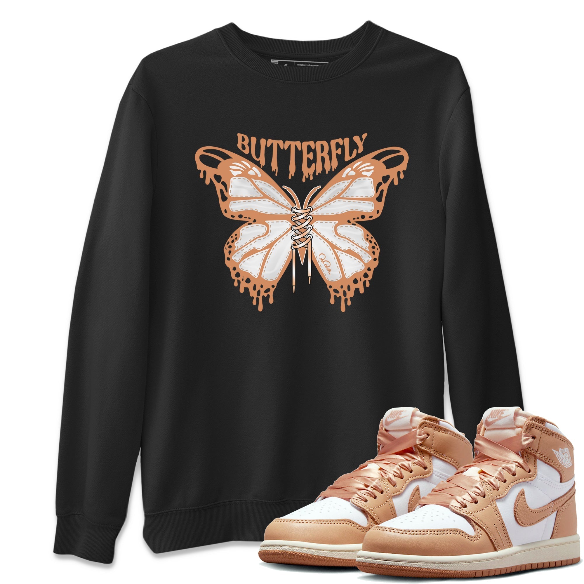 Butterfly snkmatch Tee - Air Jordan 1 Praline