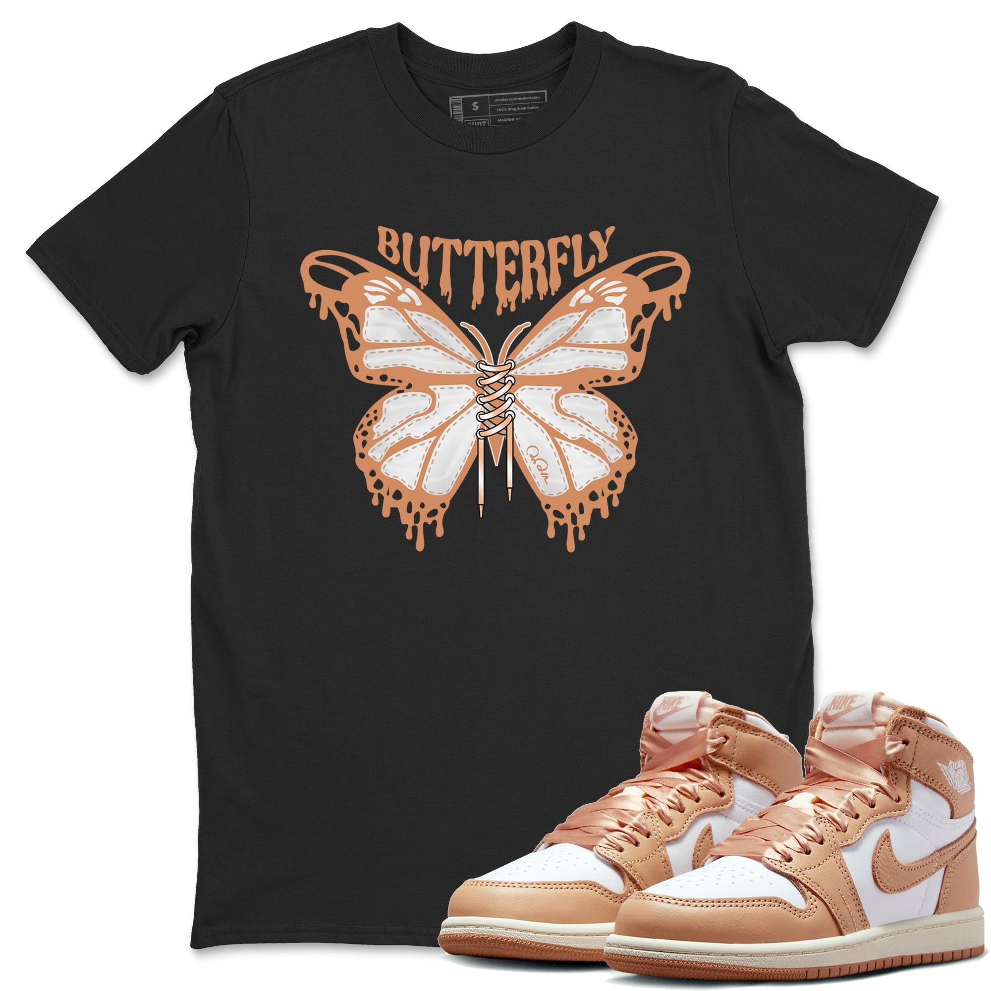 Butterfly snkmatch Tee - Air Jordan 1 Praline