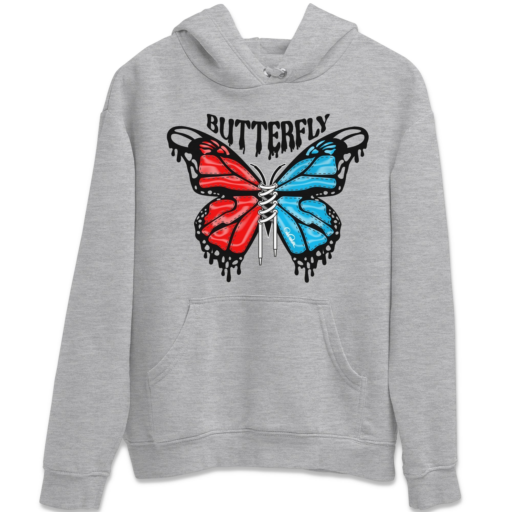 Butterfly Unisex Tops - Air Jordan 1 UNC to Chicago