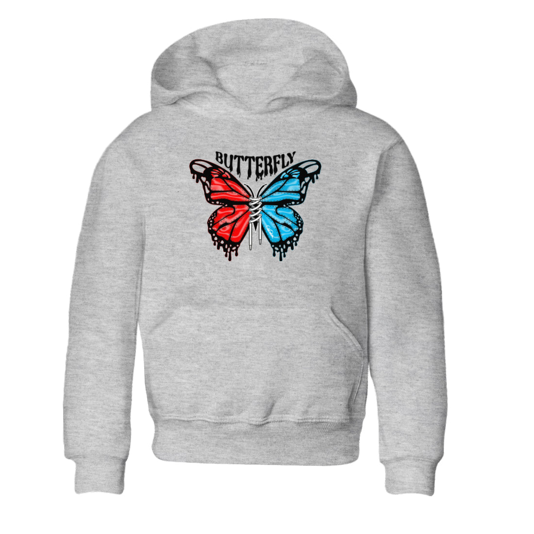 Butterfly Kids Tops - Air Jordan 1 UNC to Chicago