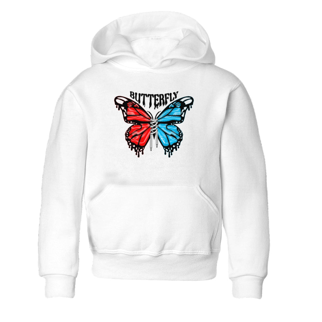 Butterfly Kids Tops - Air Jordan 1 UNC to Chicago