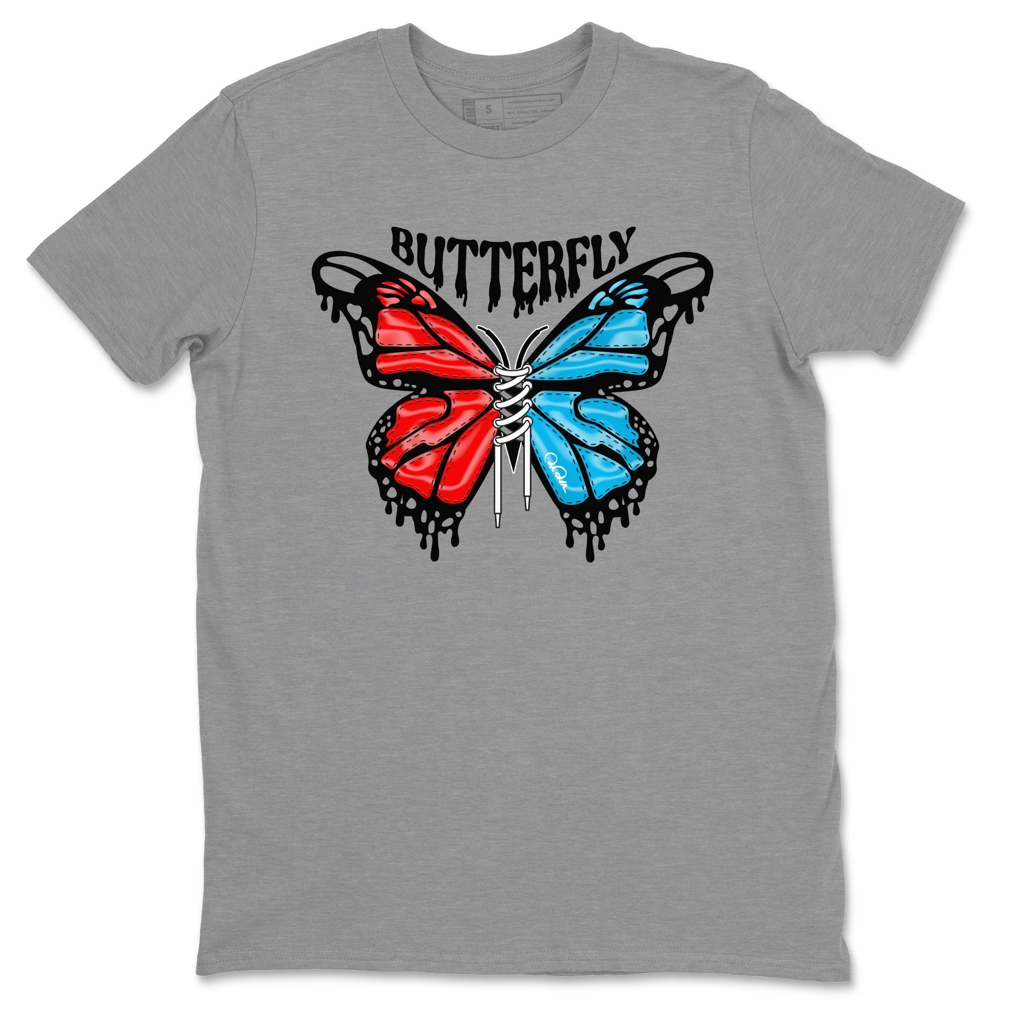Butterfly Unisex Tops - Air Jordan 1 UNC to Chicago