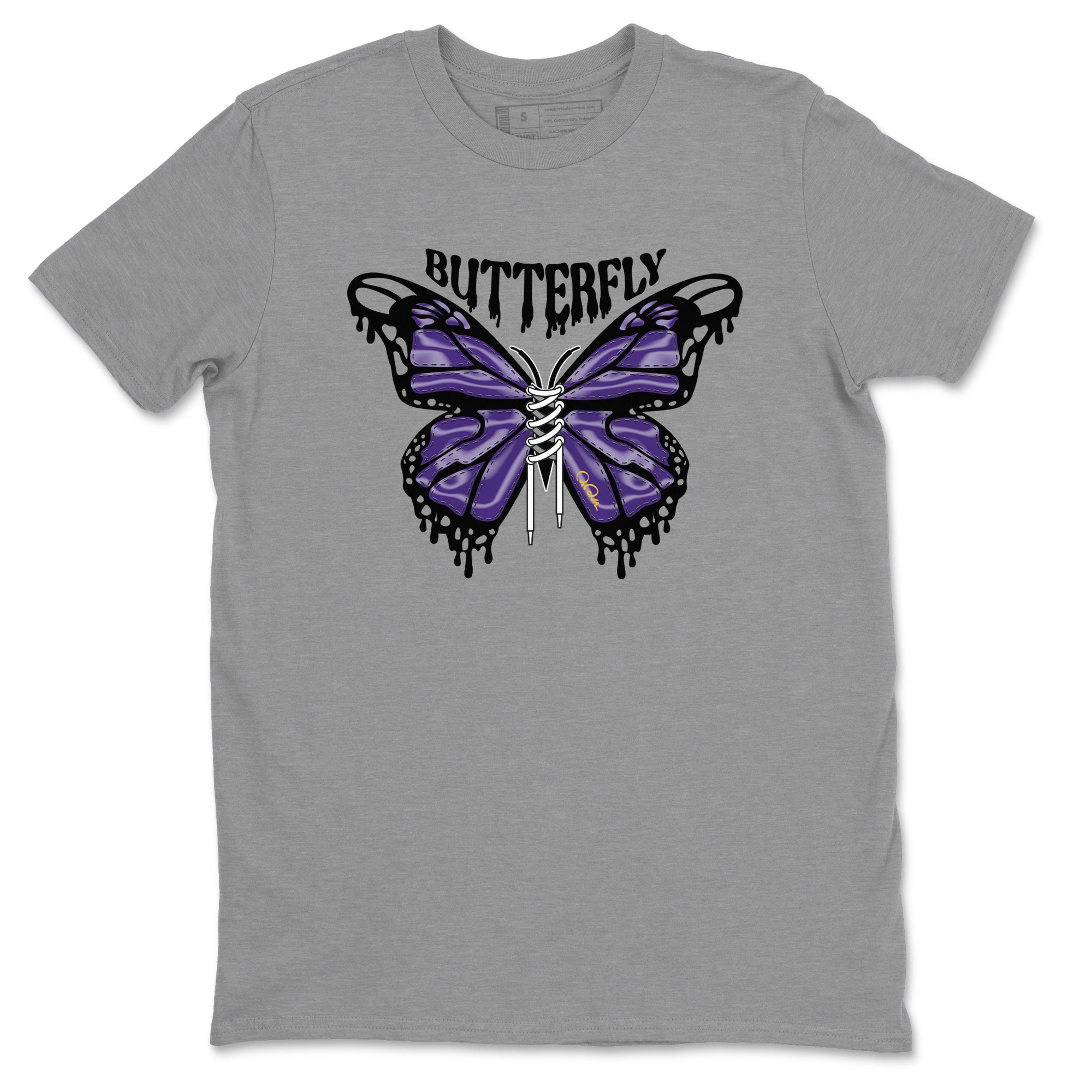 Butterfly Unisex Tops - Air Jordan 12 Field Purple