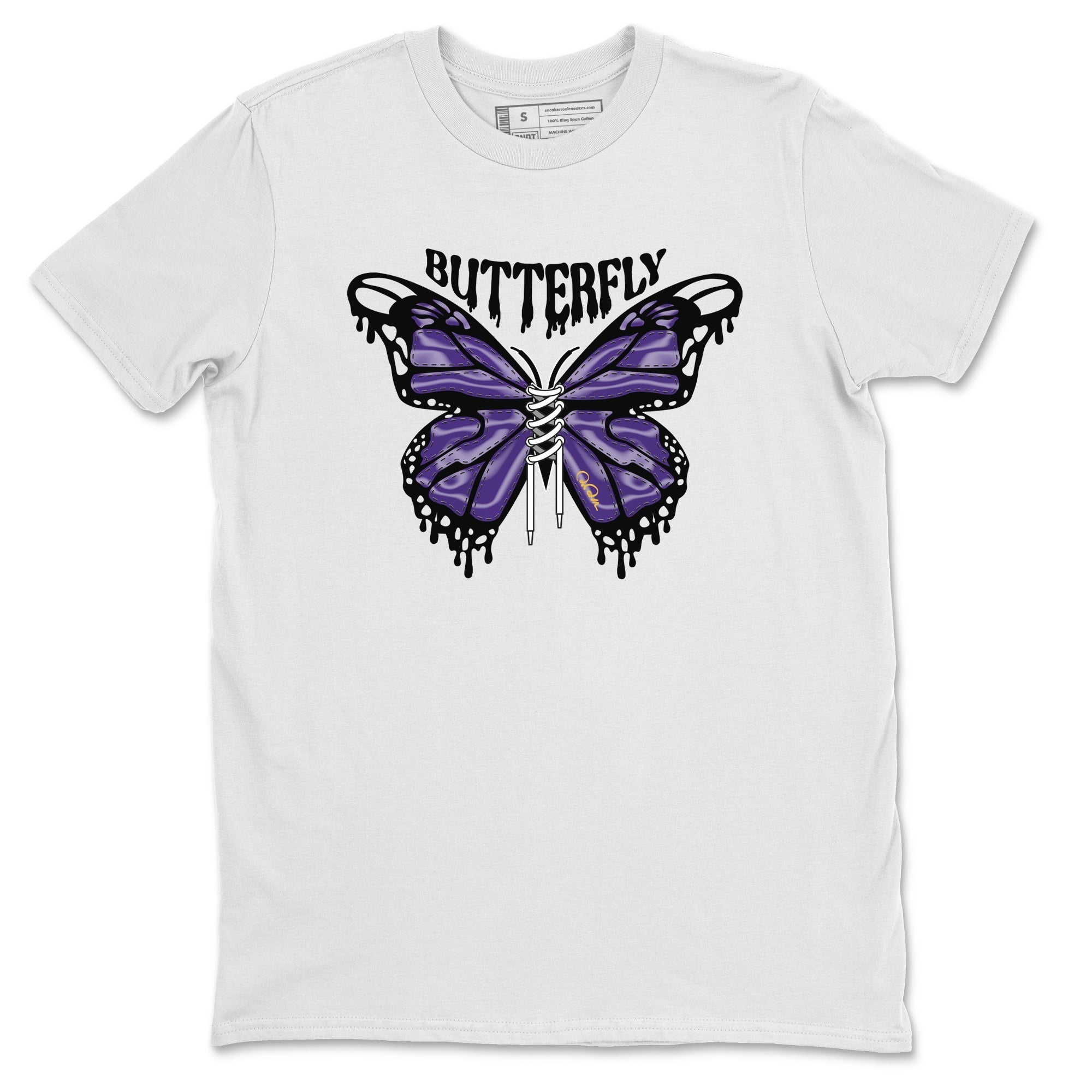 Butterfly Unisex Tops - Air Jordan 12 Field Purple