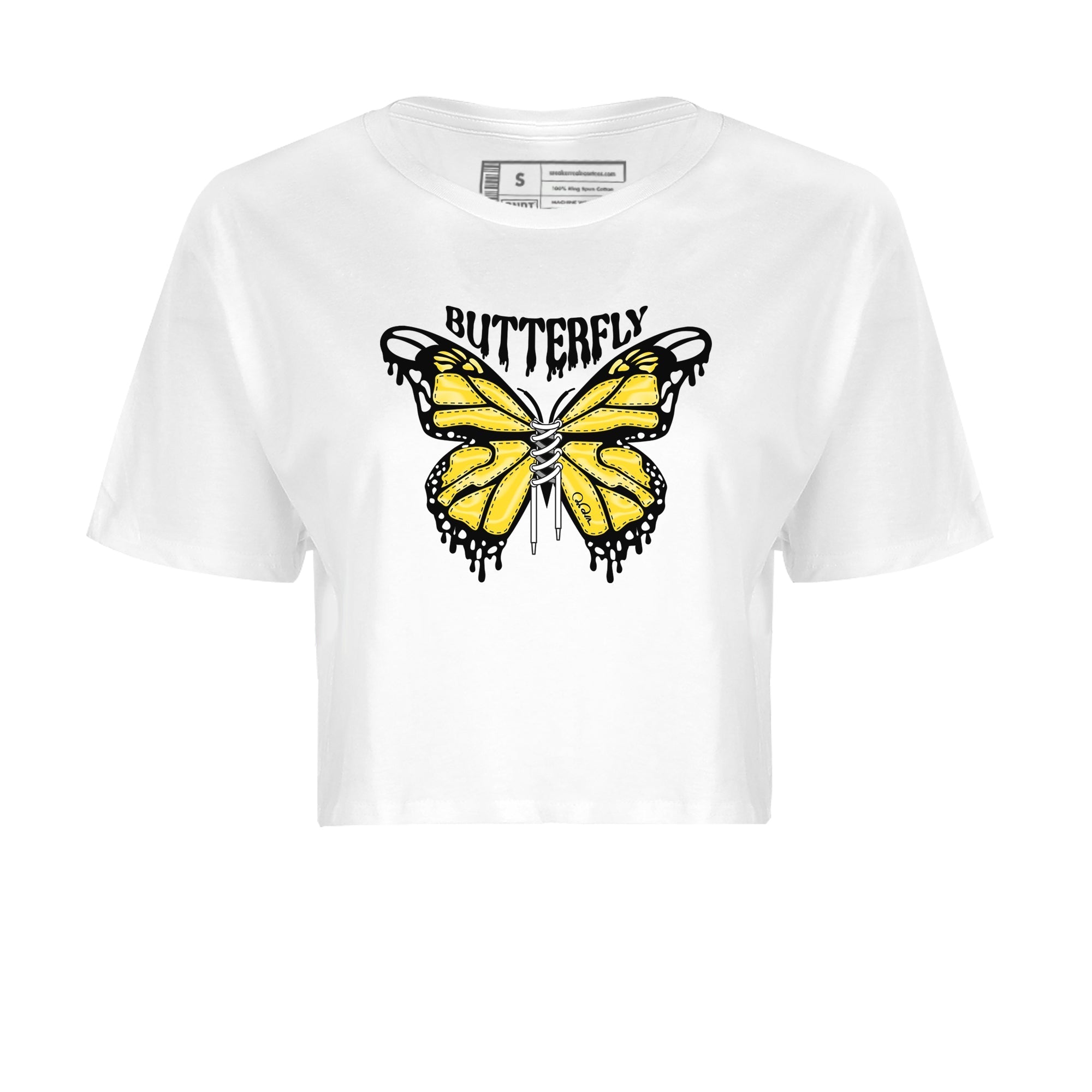 Butterfly Women's Tops - Air Jordan 4 Thunder