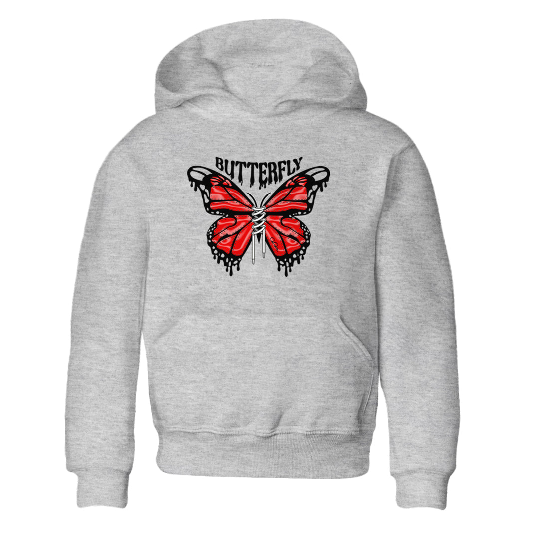 Butterfly Kids Tops - Air Jordan 6 Toro Bravo