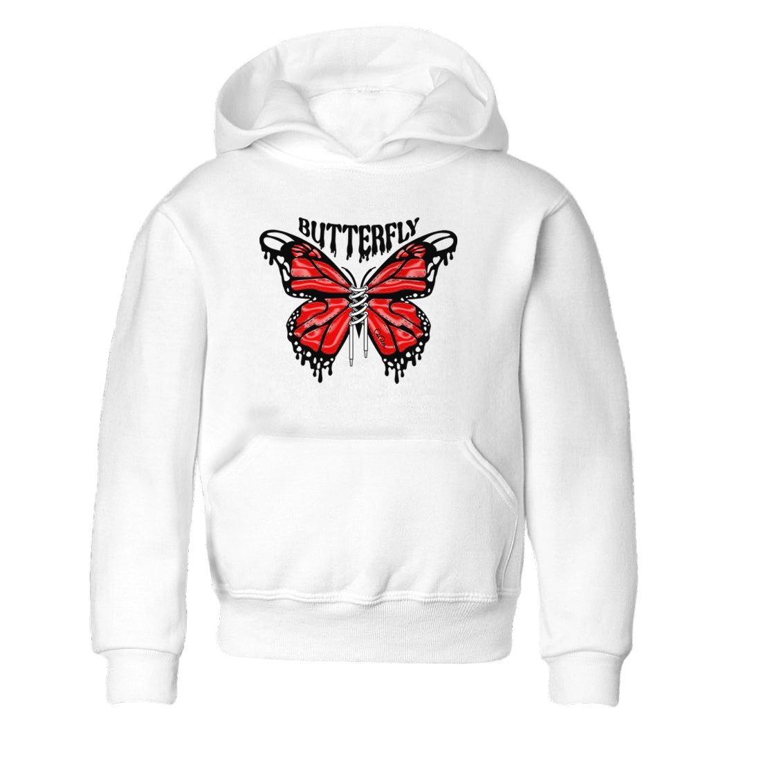 Butterfly Kids Tops - Air Jordan 6 Toro Bravo