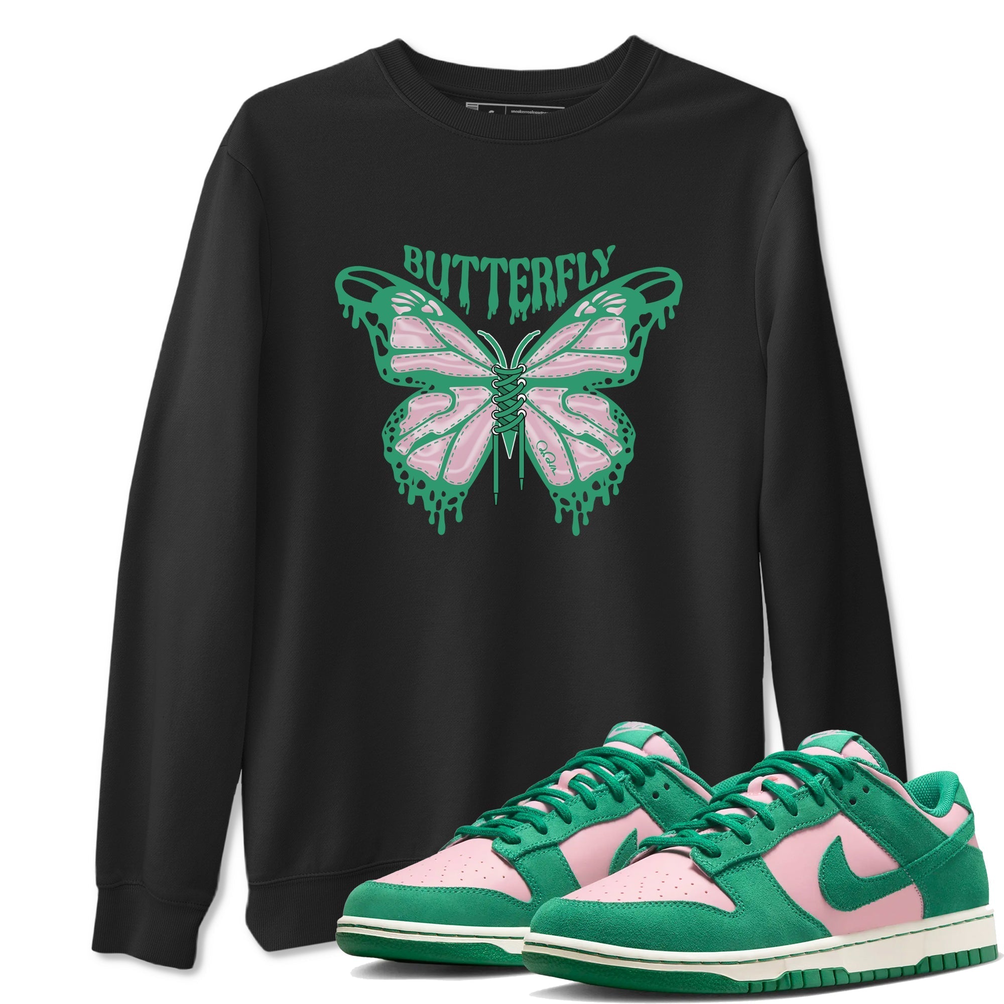 Butterfly snkmatch Tees - Dunk Medium Soft Pink Malachite