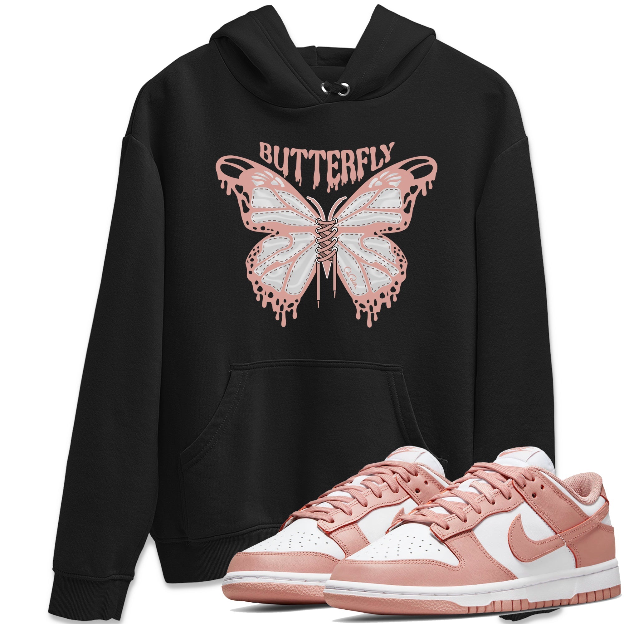 Butterfly snkmatch Tee - Dunk Rose Whisper