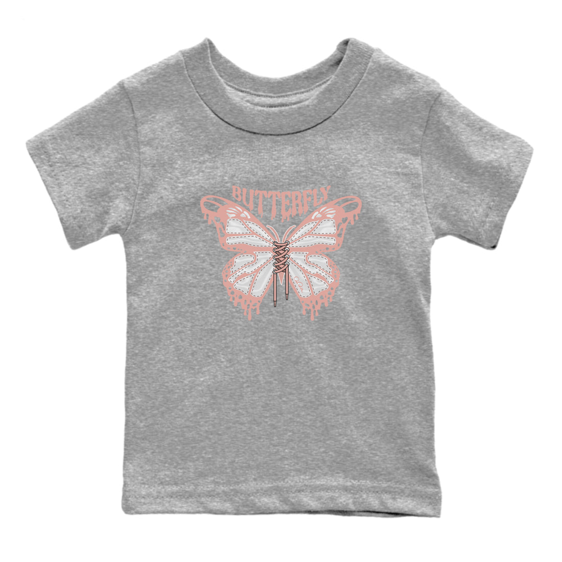 Butterfly snkmatch Tee Kids - Dunk Rose Whisper