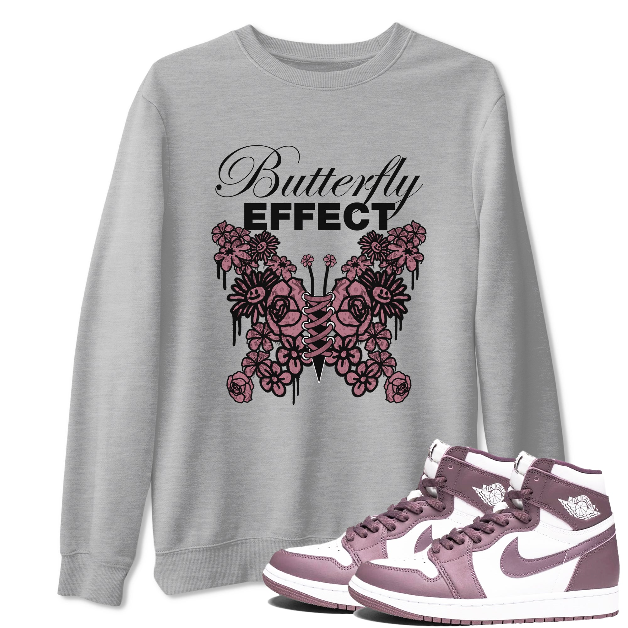 Butterfly Effect snkmatch Tee - Air Jordan 1 Mauve