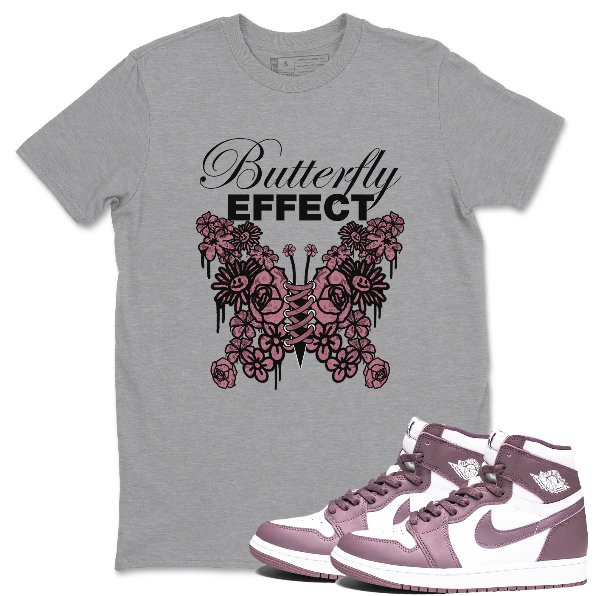 Butterfly Effect snkmatch Tee - Air Jordan 1 Mauve