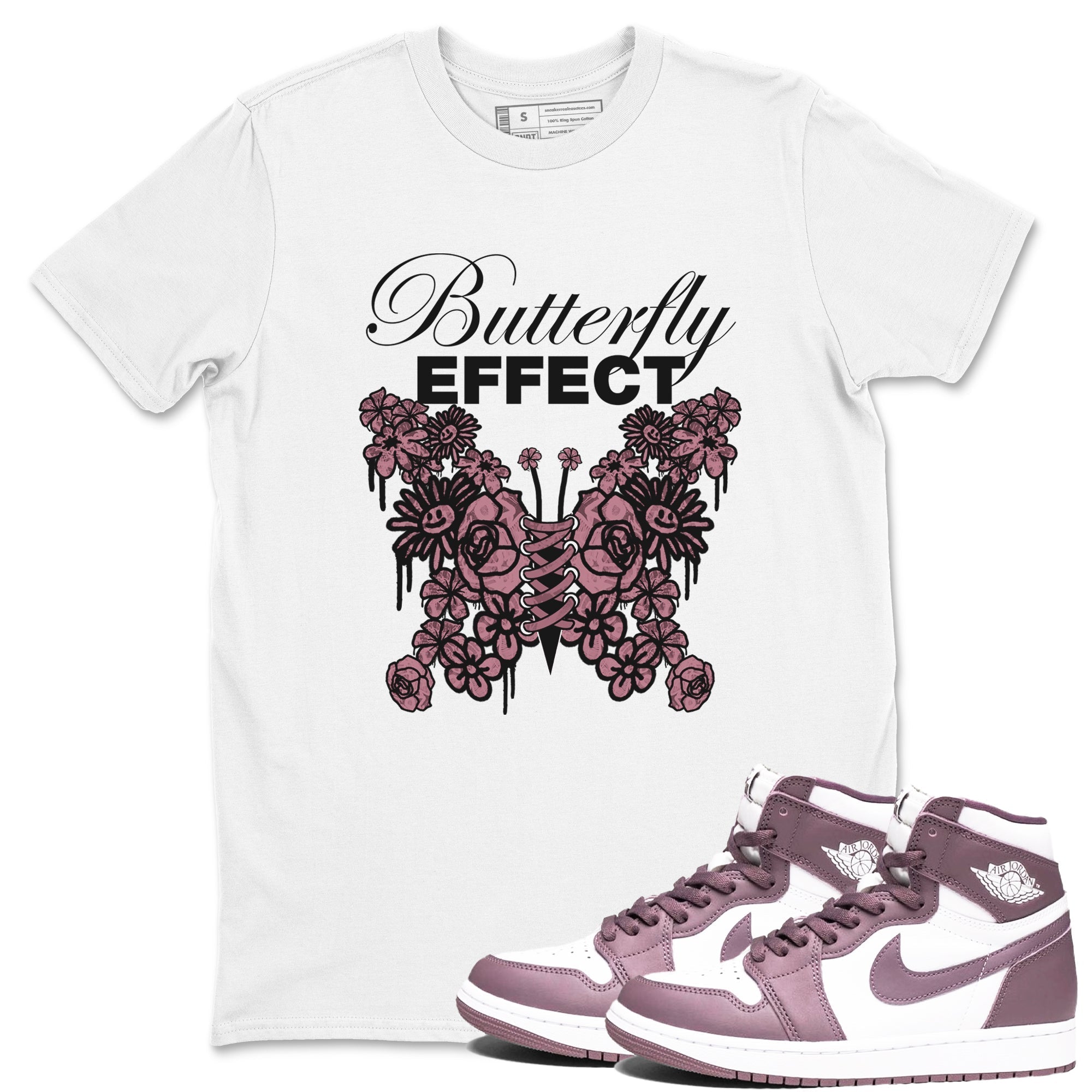 Butterfly Effect snkmatch Tee - Air Jordan 1 Mauve