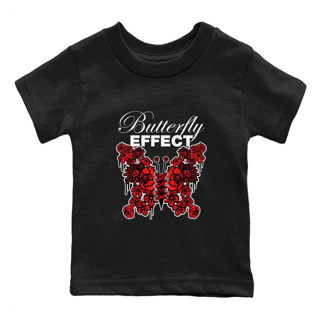 Butterfly Effect snkmatch Tee Kids - Air Jordan 1 Satin Bred