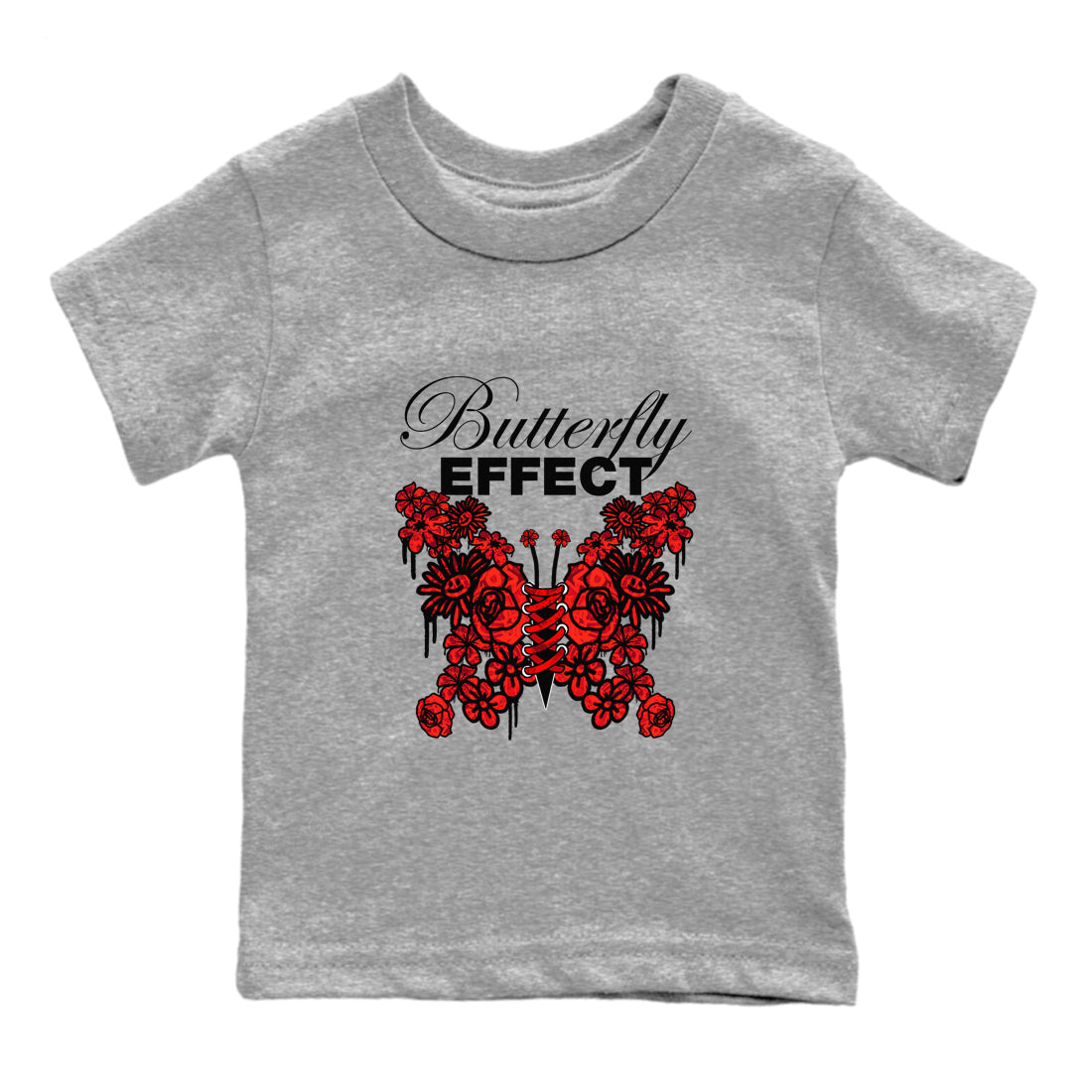 Butterfly Effect snkmatch Tee Kids - Air Jordan 1 Satin Bred