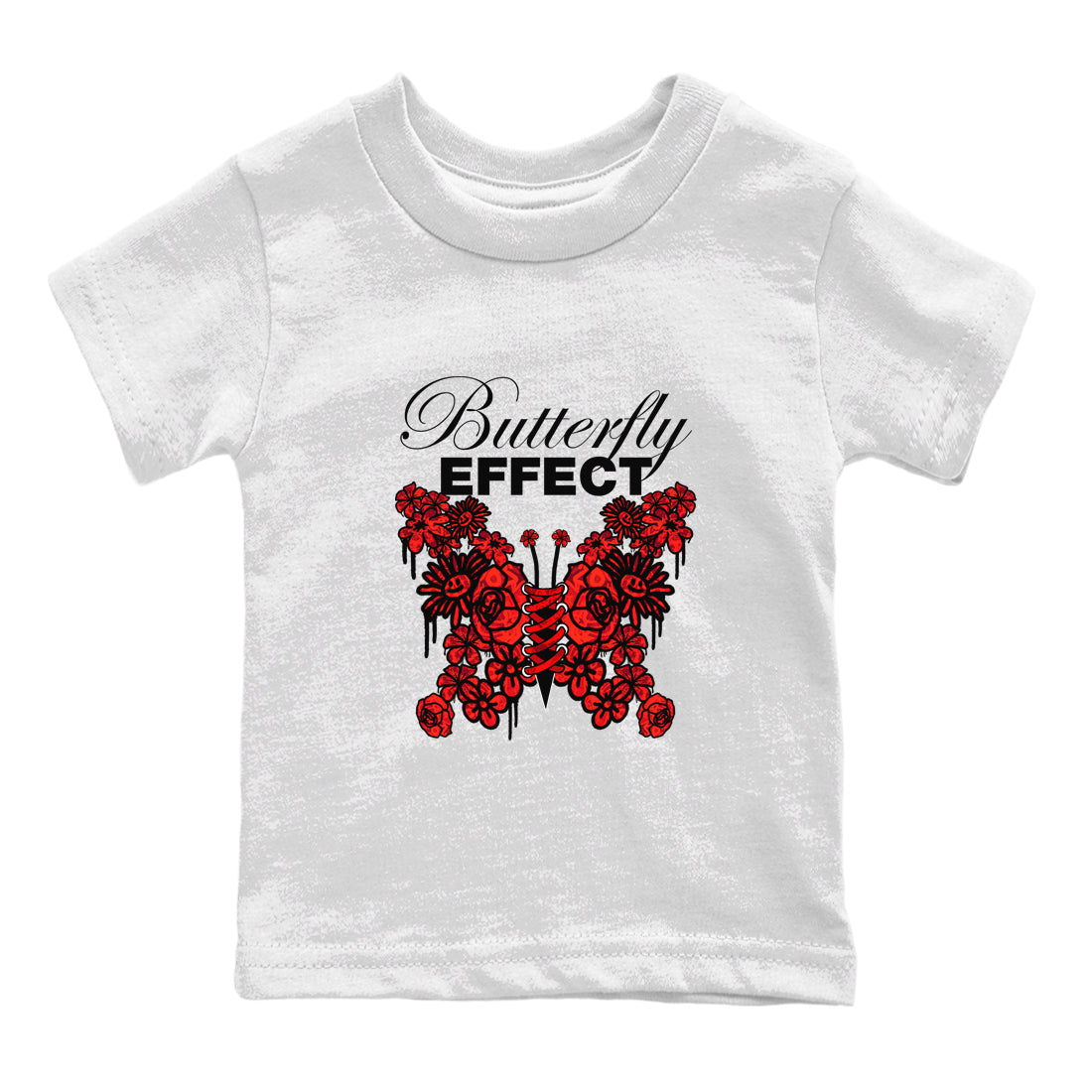 Butterfly Effect snkmatch Tee Kids - Air Jordan 1 Satin Bred