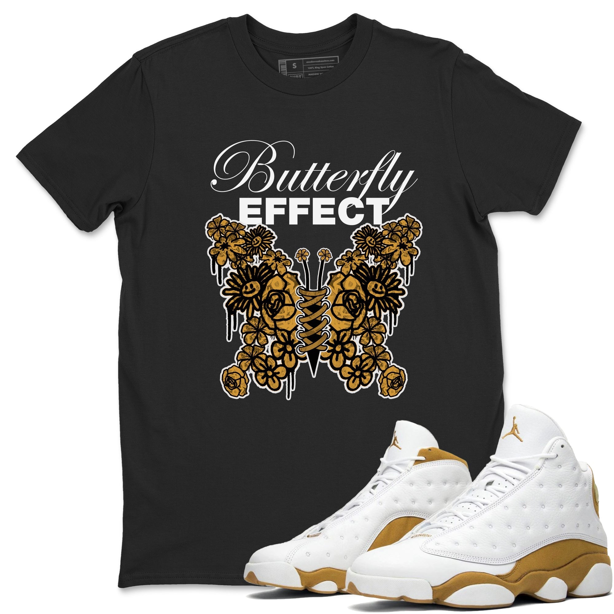 Butterfly Effect snkmatch Tee - Air Jordan 13 Wheat