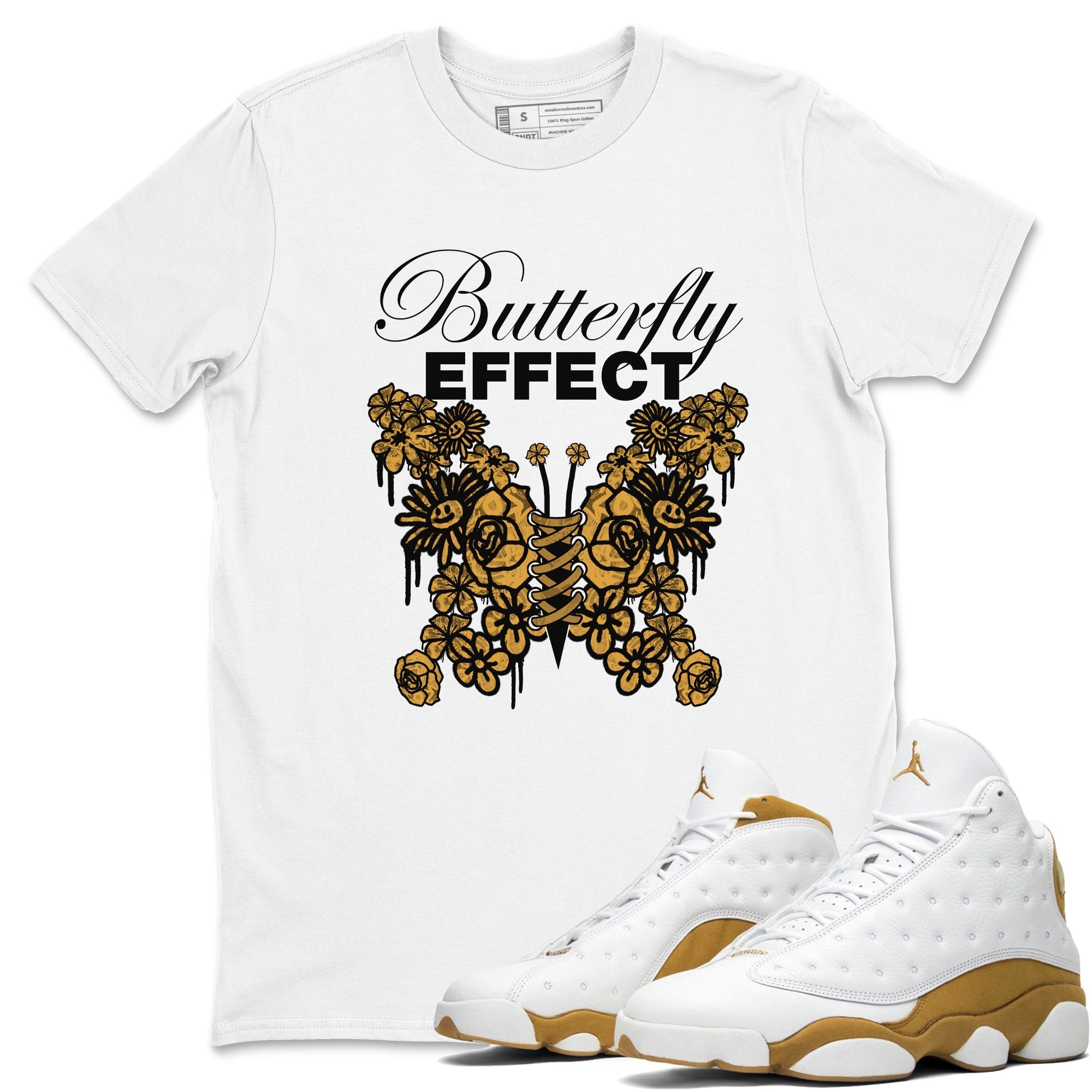Butterfly Effect snkmatch Tee - Air Jordan 13 Wheat