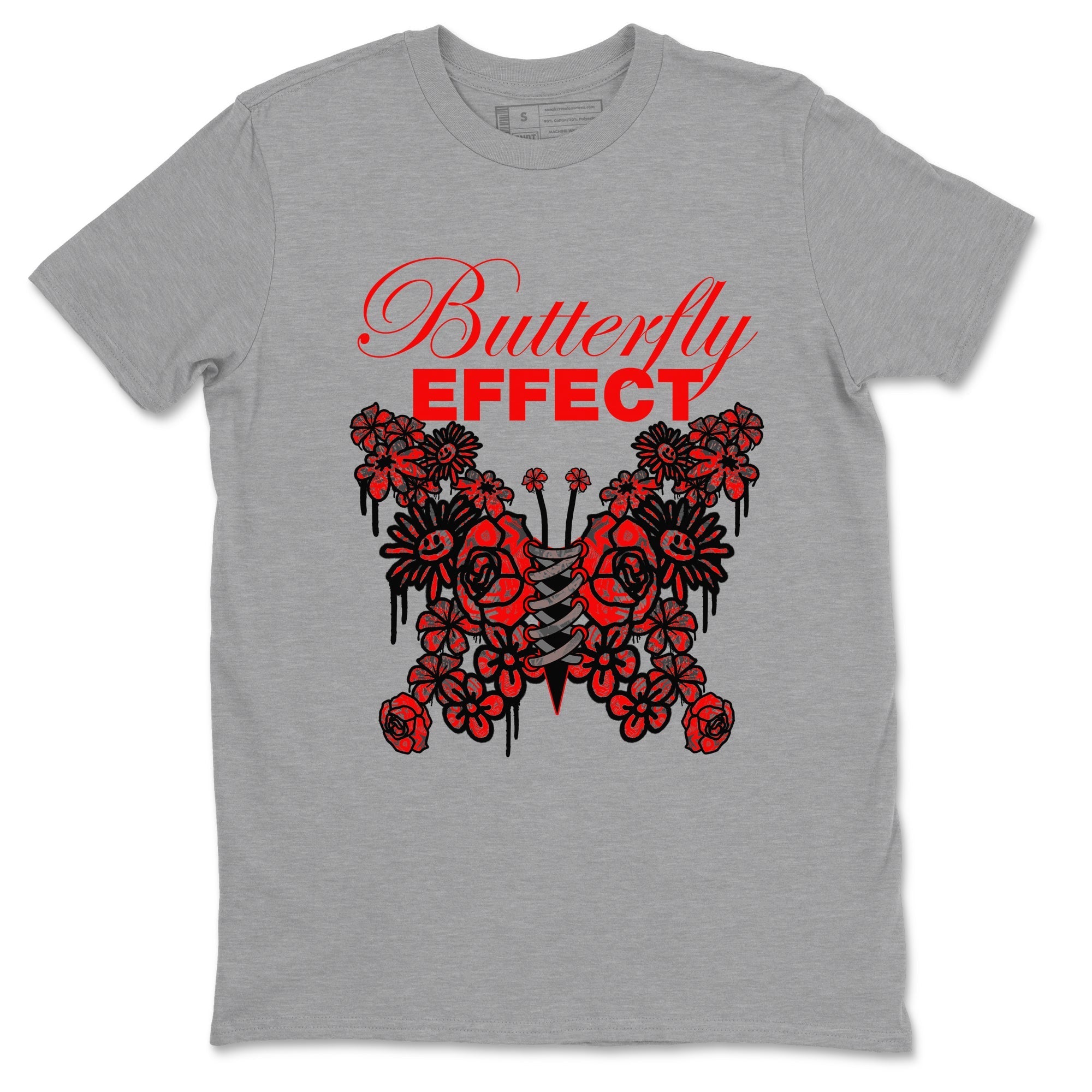 Butterfly Effect snkmatch Tee - Air Jordan 4 Bred Reimagined