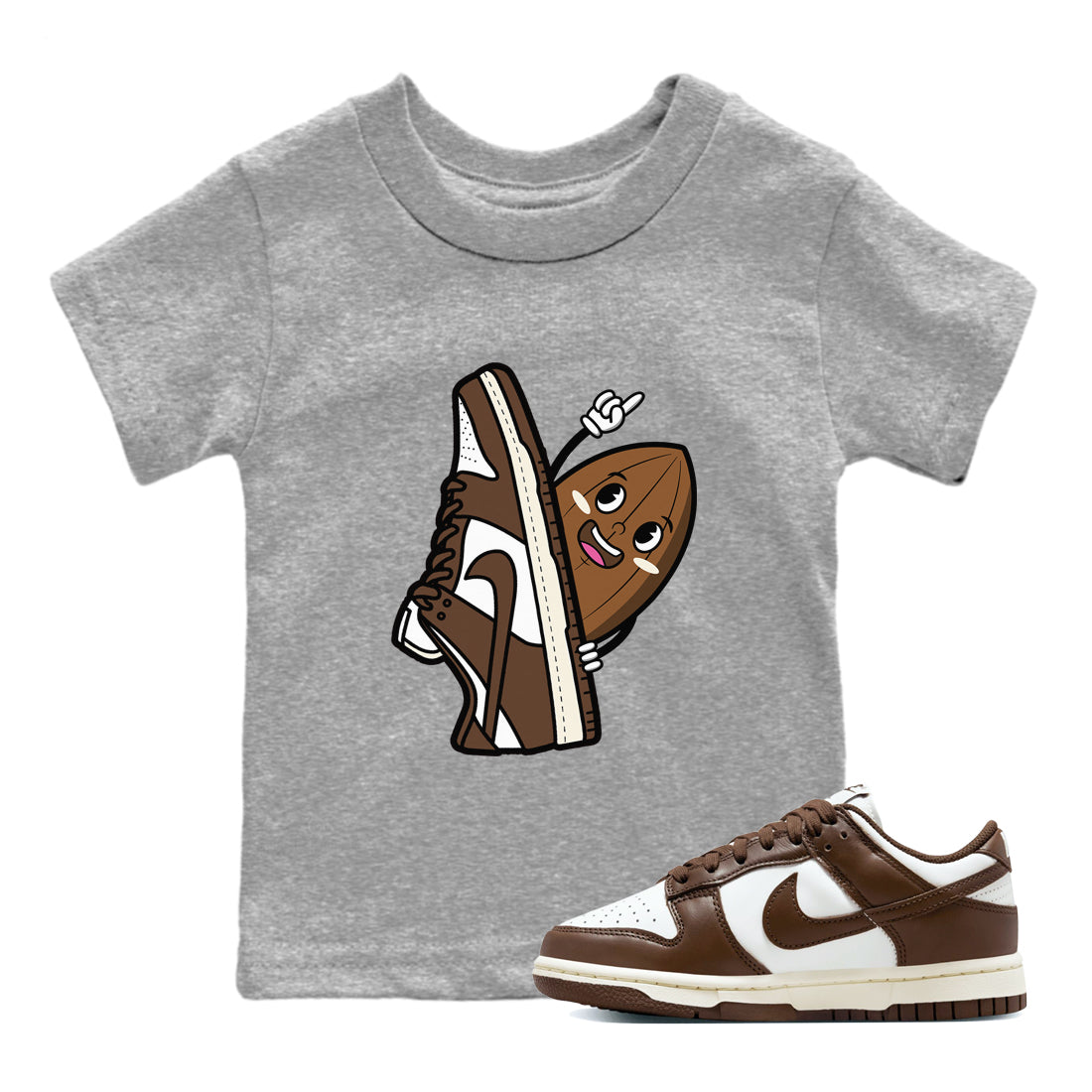 Cacao Friend snkmatch Tee Kids - Dunk Cacao Wow