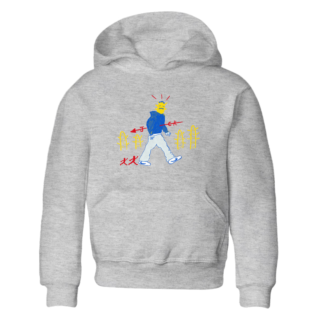 Cactus Man snkmatch Tees Kids - Air Jordan 1 Travis Scott Canary