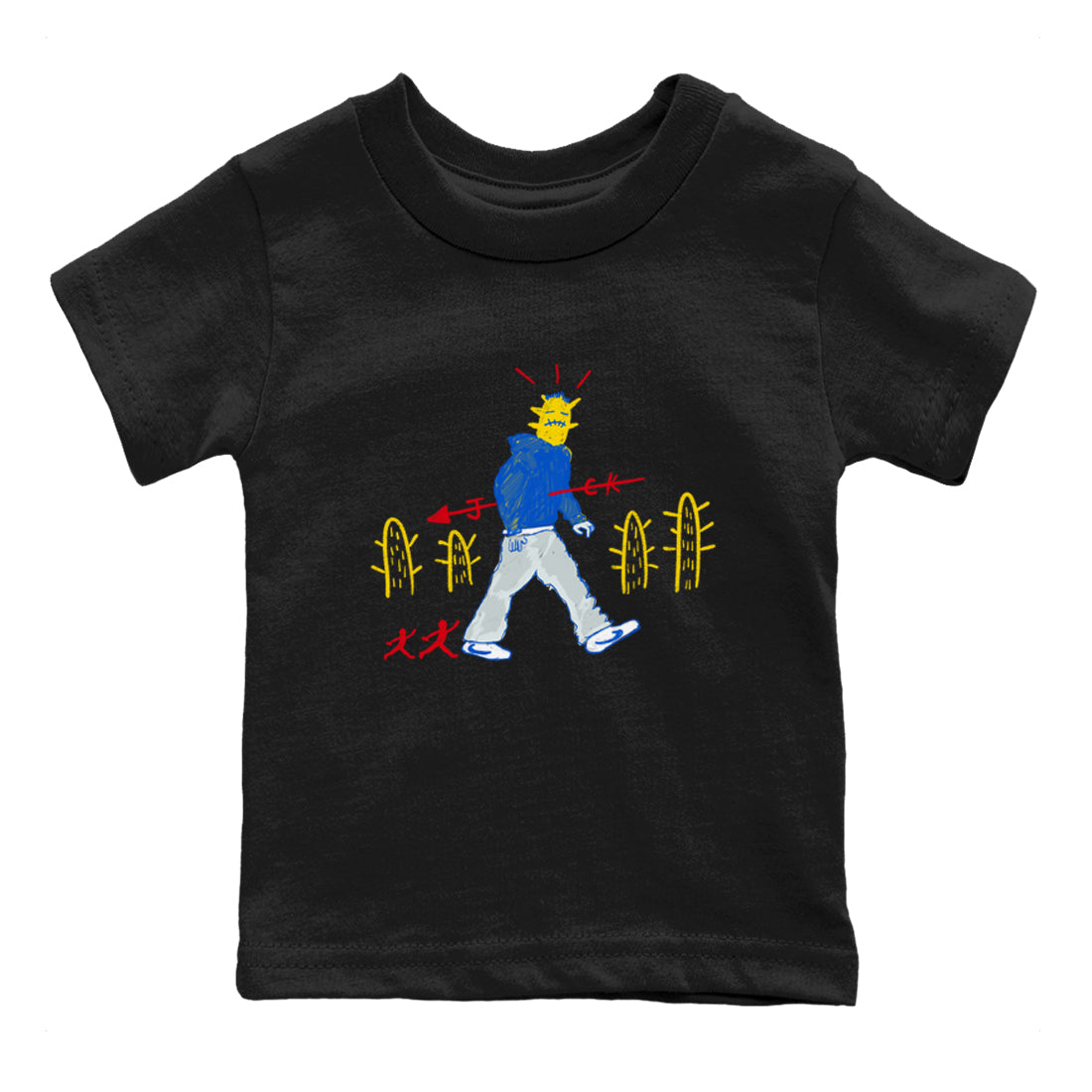 Cactus Man snkmatch Tees Kids - Air Jordan 1 Travis Scott Canary