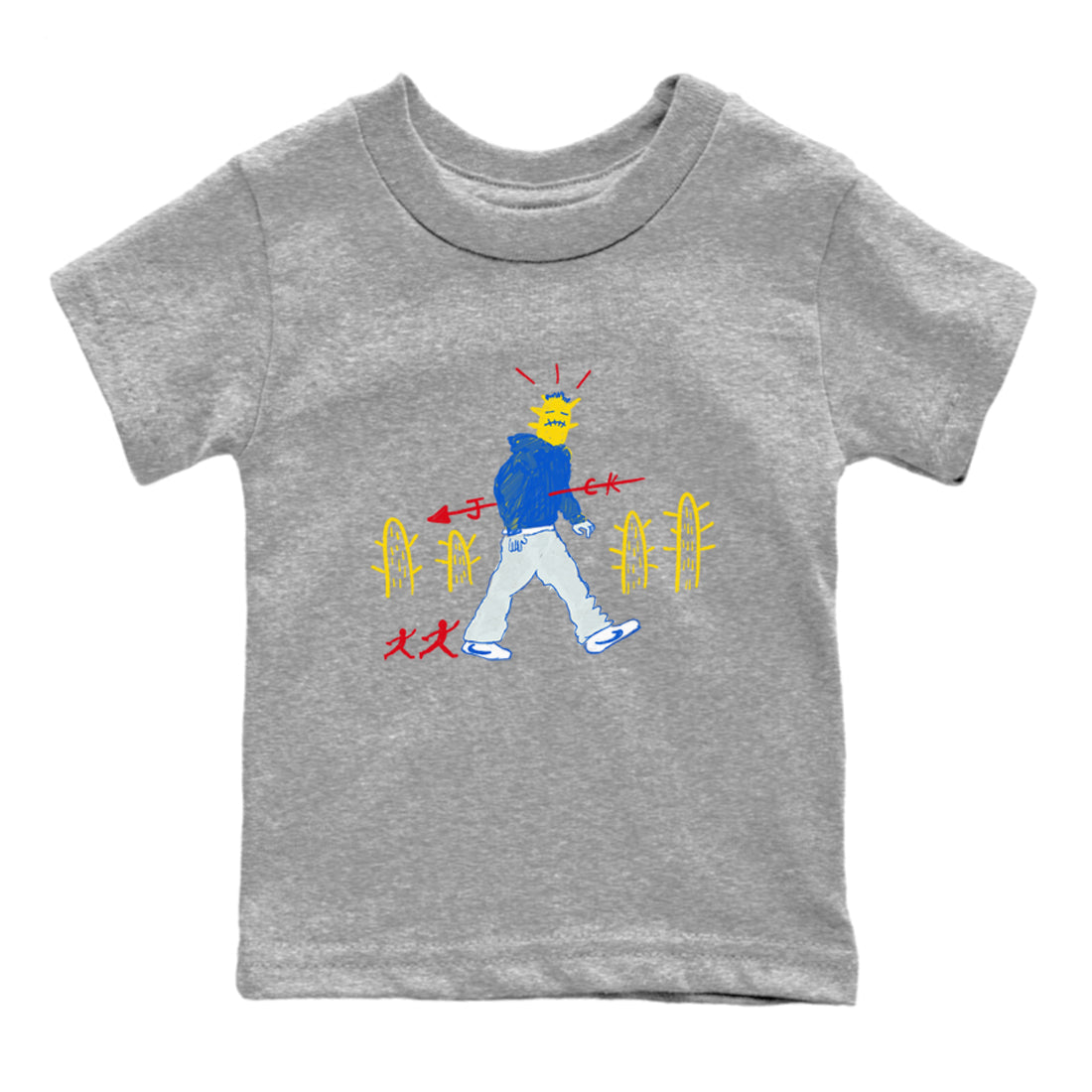 Cactus Man snkmatch Tees Kids - Air Jordan 1 Travis Scott Canary